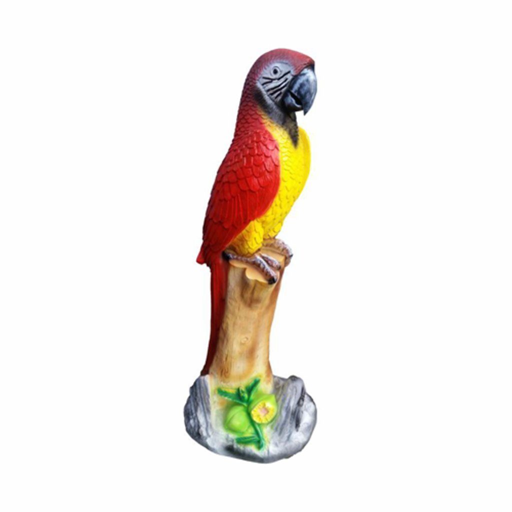 JVmoebel Dekofigur, Garten Dekoration Vogel Abstrakt Figur Statue Skulpturen Papagei