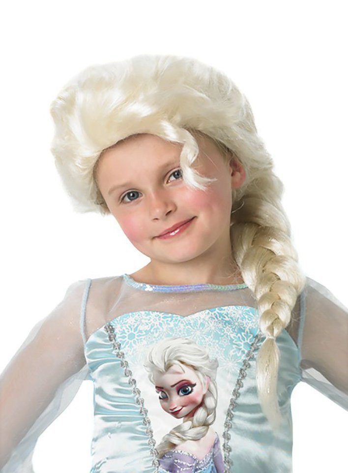 Rubie´s Kostüm-Perücke Die Eiskönigin Elsa - Kostüm Perücke für Fasching, Original lizenzierte Perücke aus Disney's 'Die Eiskönigin'
