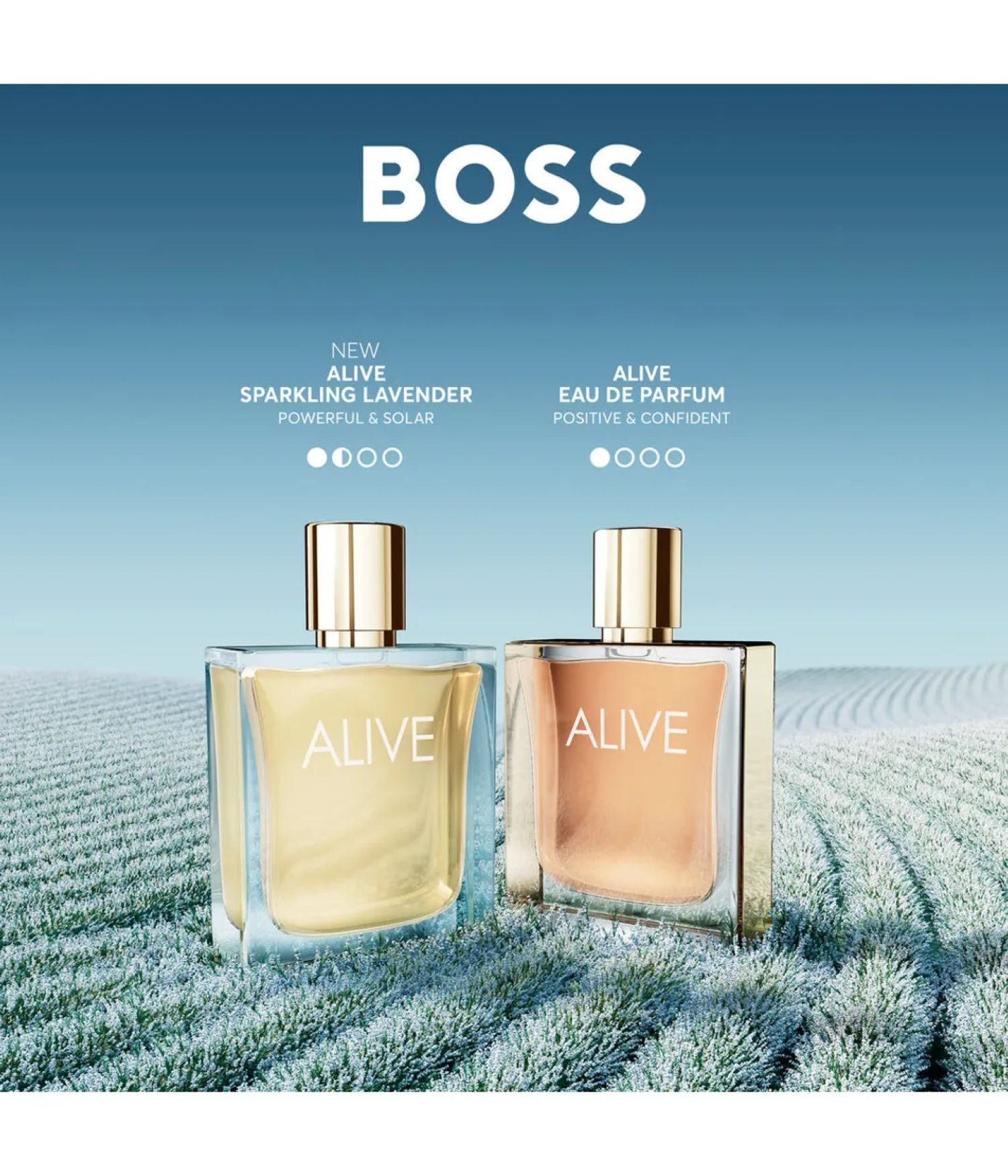 HUGO Eau de Parfum ALIVE Sparkling Lavender, Limitierte Edition Kreiert von Parfümeurin Marie Salamagne
