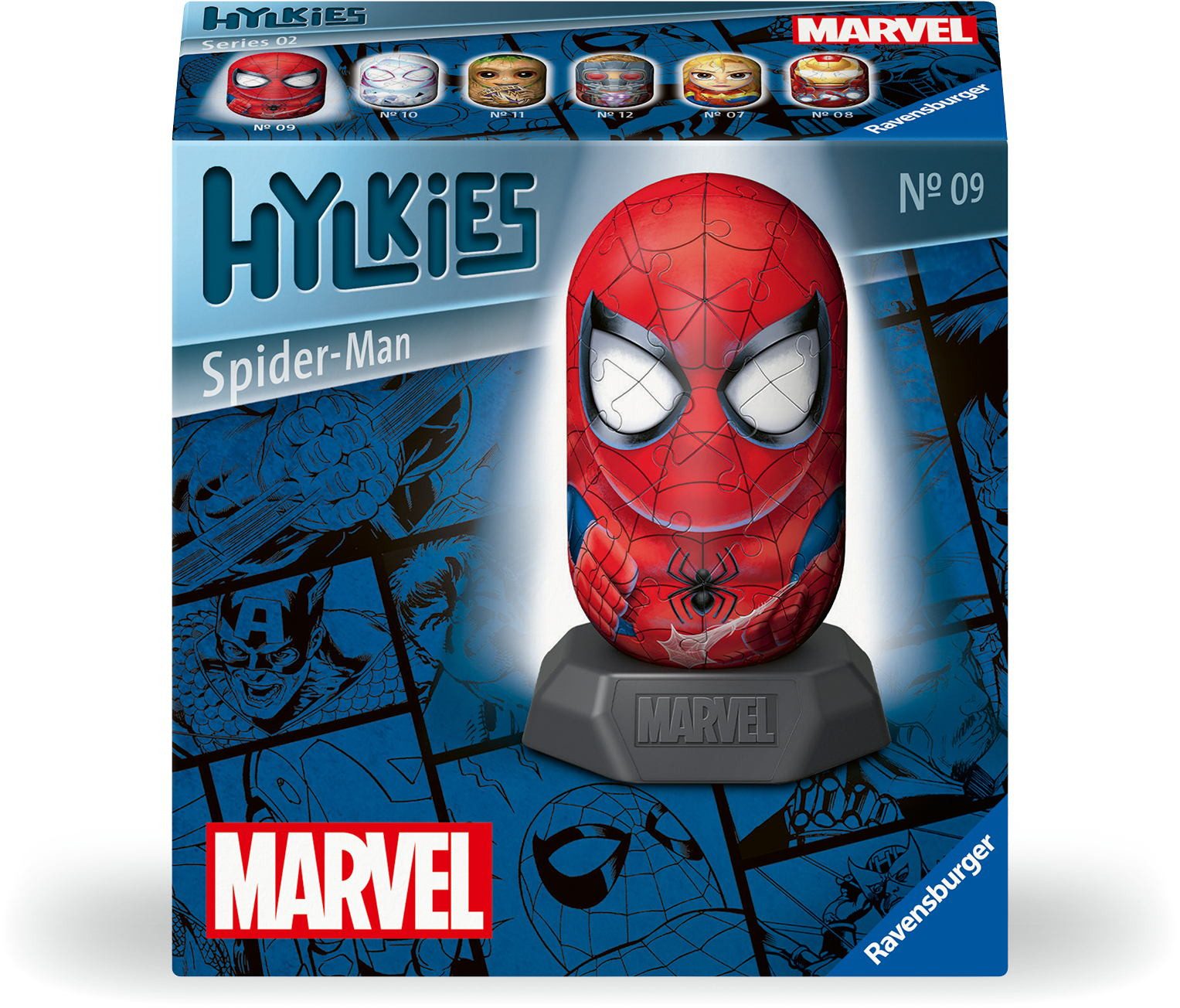Ravensburger Puzzle 54 Teile 3D Puzzle Marvel Spider-Man 12001158, Puzzleteile