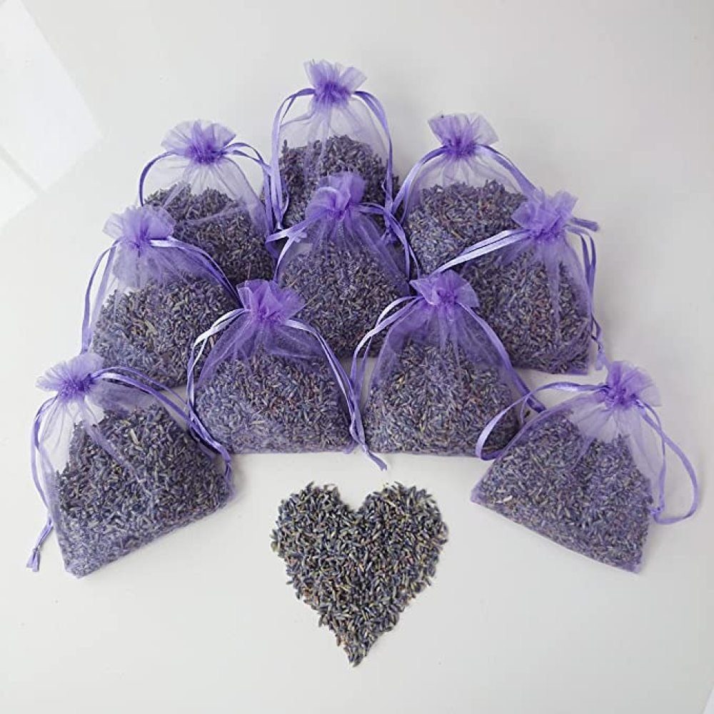 Lavendelbeutel »12x Lavendelsäckchen mit Lavendel - als Mottenschutz gegen  Motten«, longziming