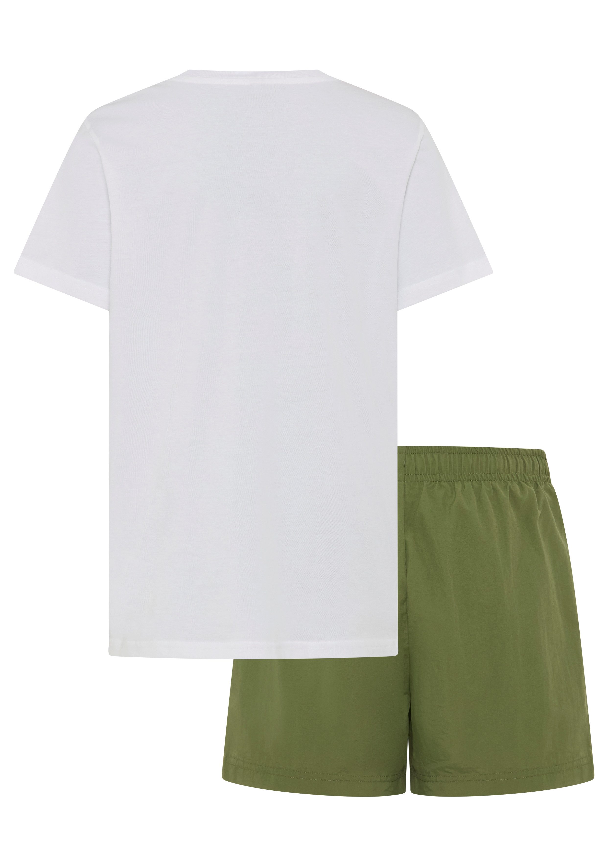 Champion T-Shirt & Shorts Kids' Beach Set (2-tlg) für Kinder und Jugendliche geeignet, aus Baumwolle