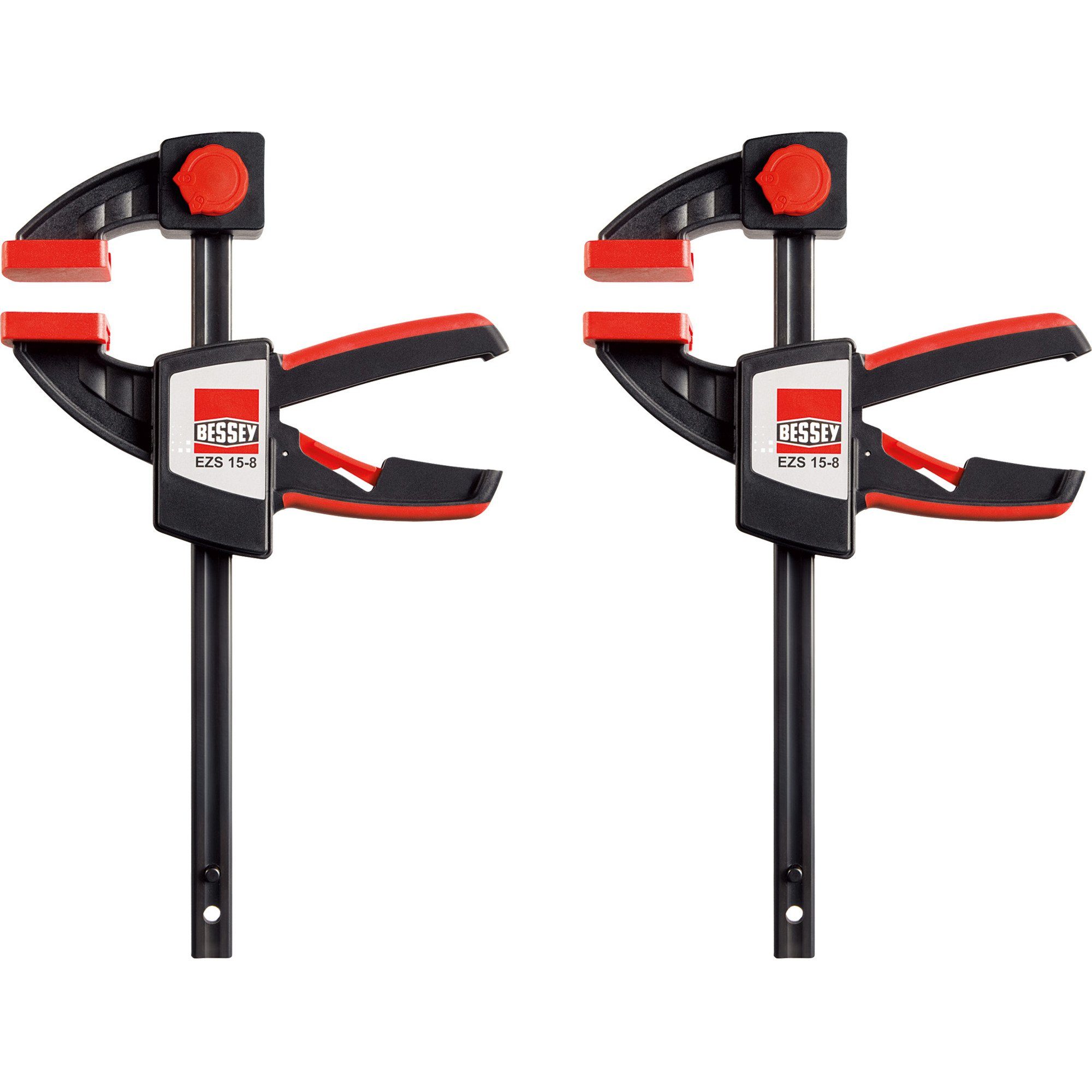 Schraubzwinge BESSEY 2x Einhandzwinge EZS11-4 SET, Zwinge, (110