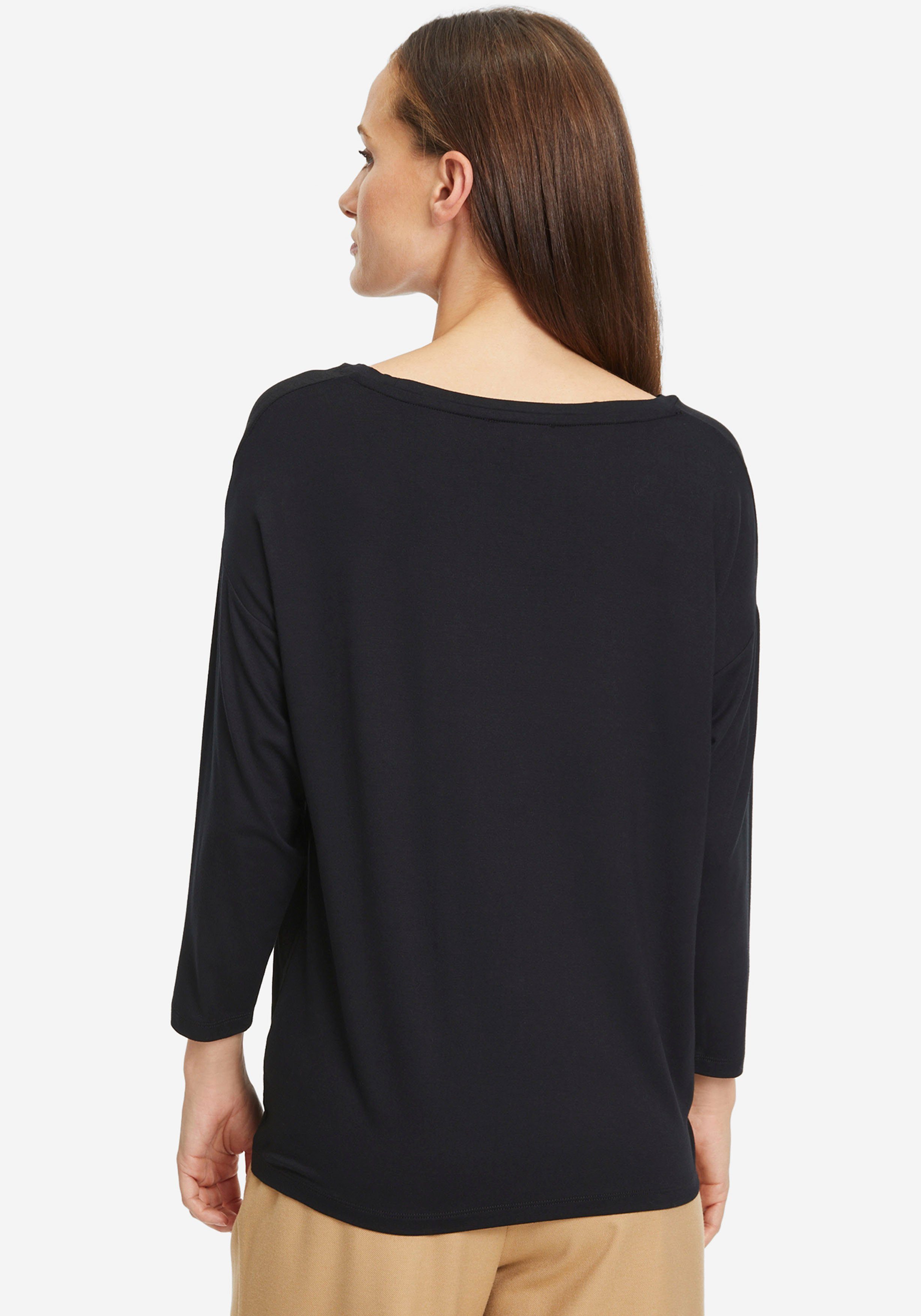 Tamaris Langarmshirt mit Drop-Shoulder Look günstig online kaufen