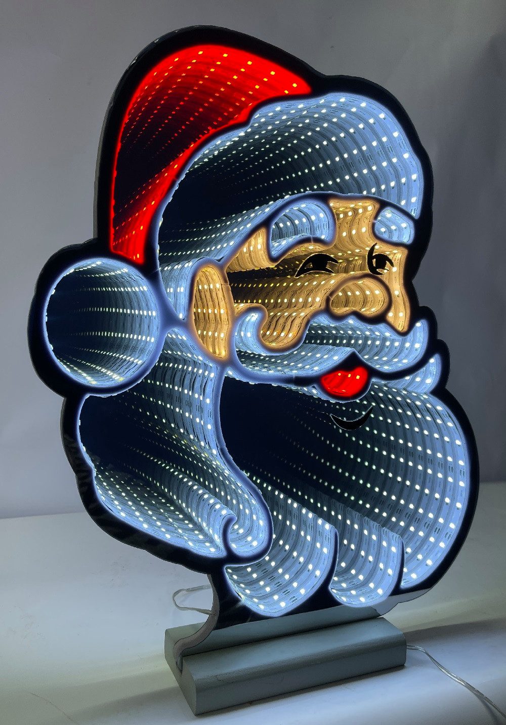 Star-Max LED Fensterbild 36037 LED-Santa mit Infinity Effekt 240 SMD LED 33 günstig online kaufen