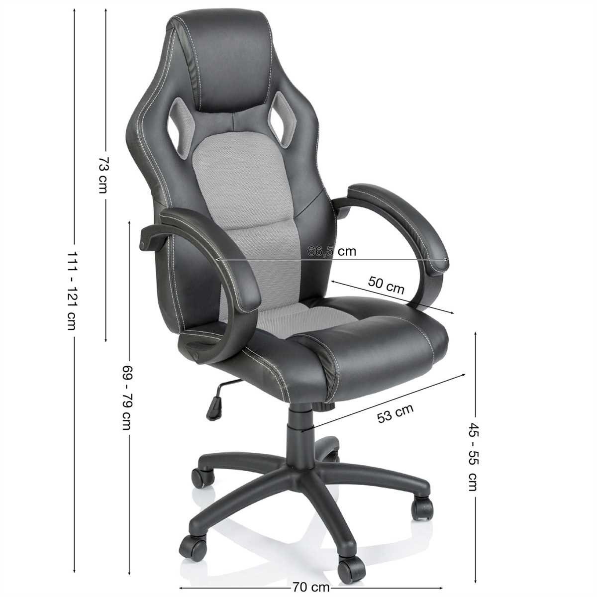 TRESKO Drehstuhl Racing Chefsessel Bürostuhl, Schreibtischstuhl, günstig online kaufen