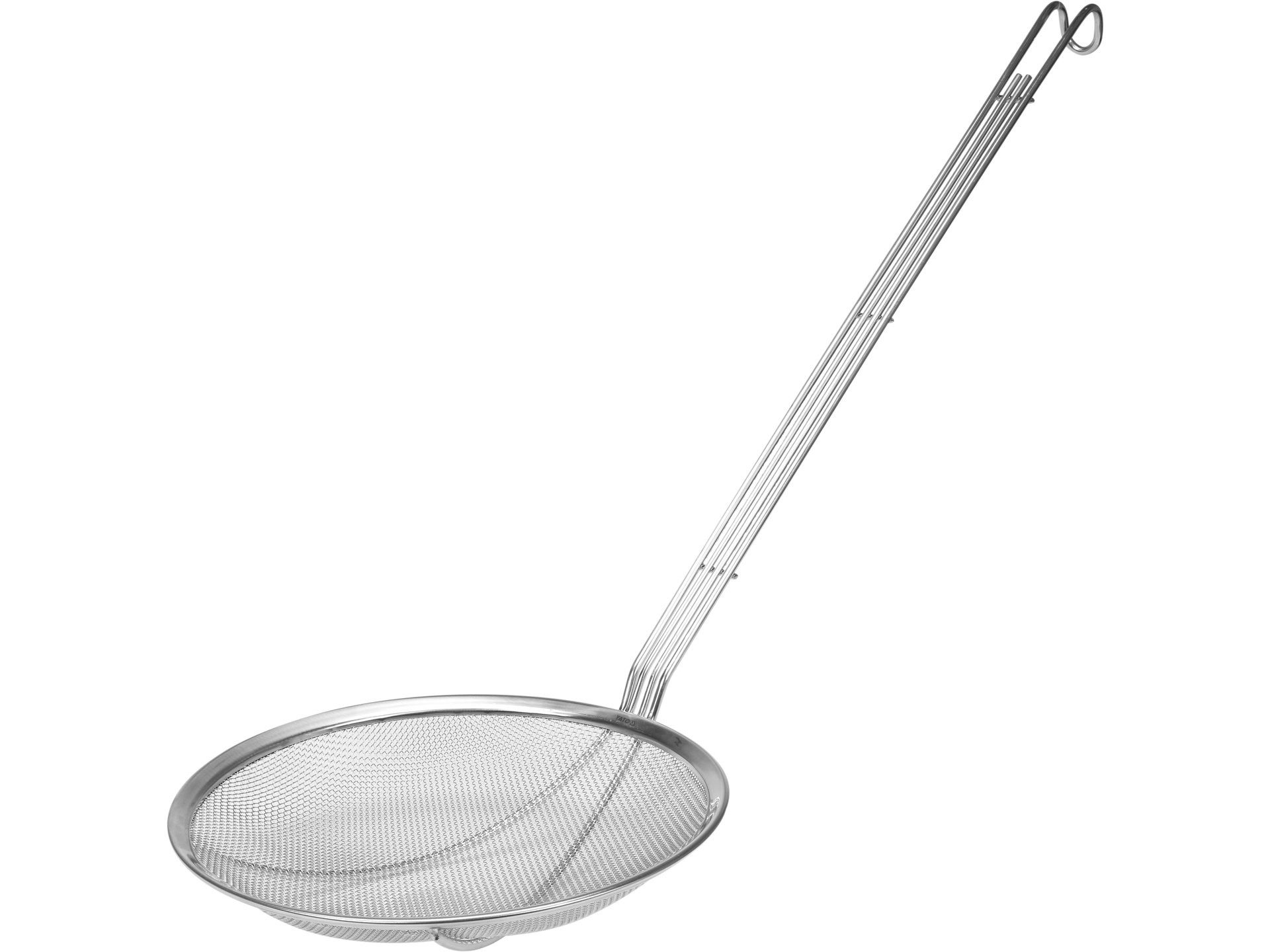 TRIZERATOP Küchensieb Abseihlöffel, Drahtsieb, feinmaschig 260mm Maschenweite 2mm, Edelstahl 18/8, (Abseihlöffel, Drahtsieb, feinmaschig 260mm Maschenweite 2mm, Abseihlöffel, Drahtsieb, feinmaschig 260mm Maschenweite 2mm)