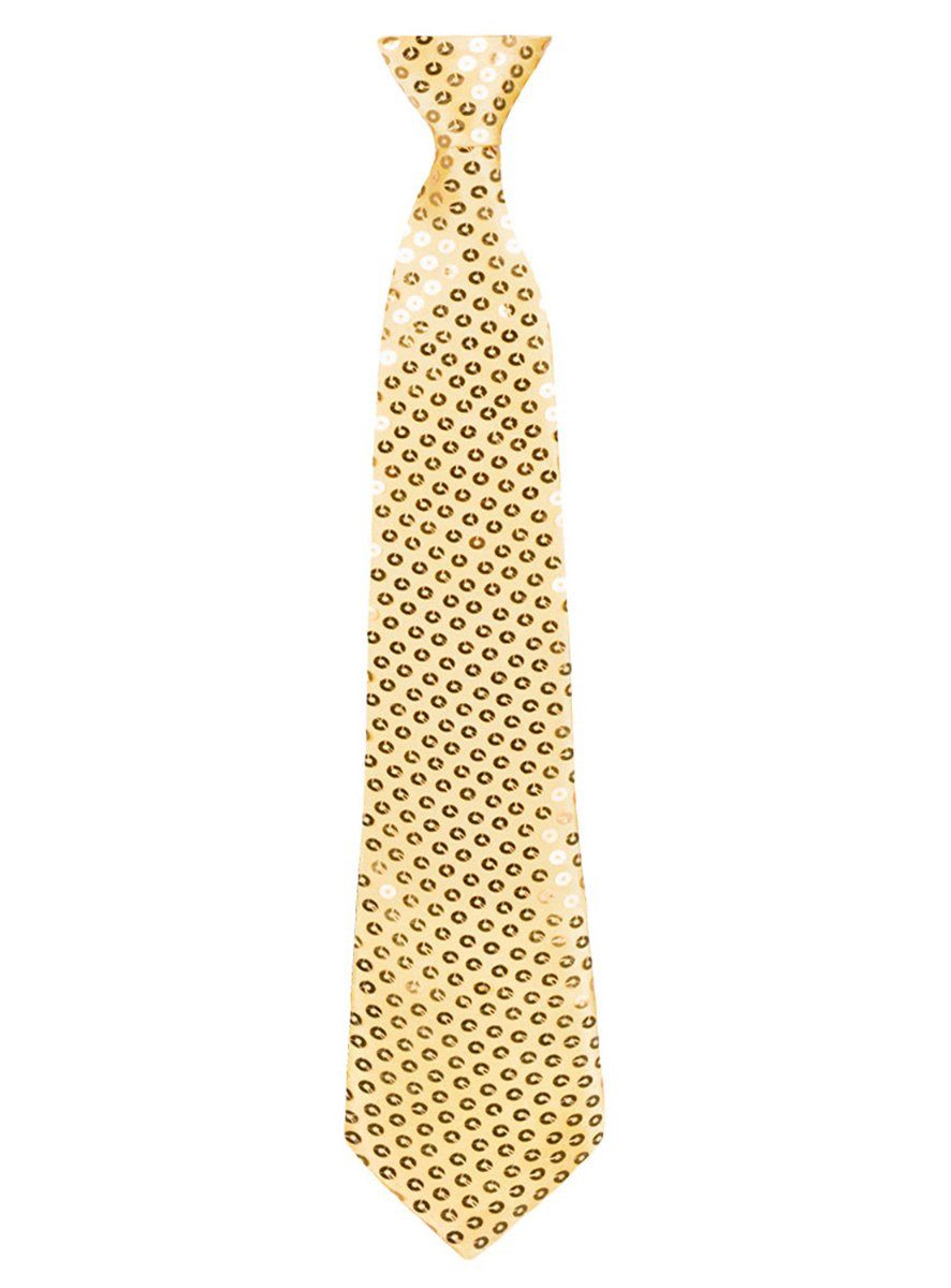 Widdmann Krawatte Pailletten Krawatte gold Krawatte günstig online kaufen