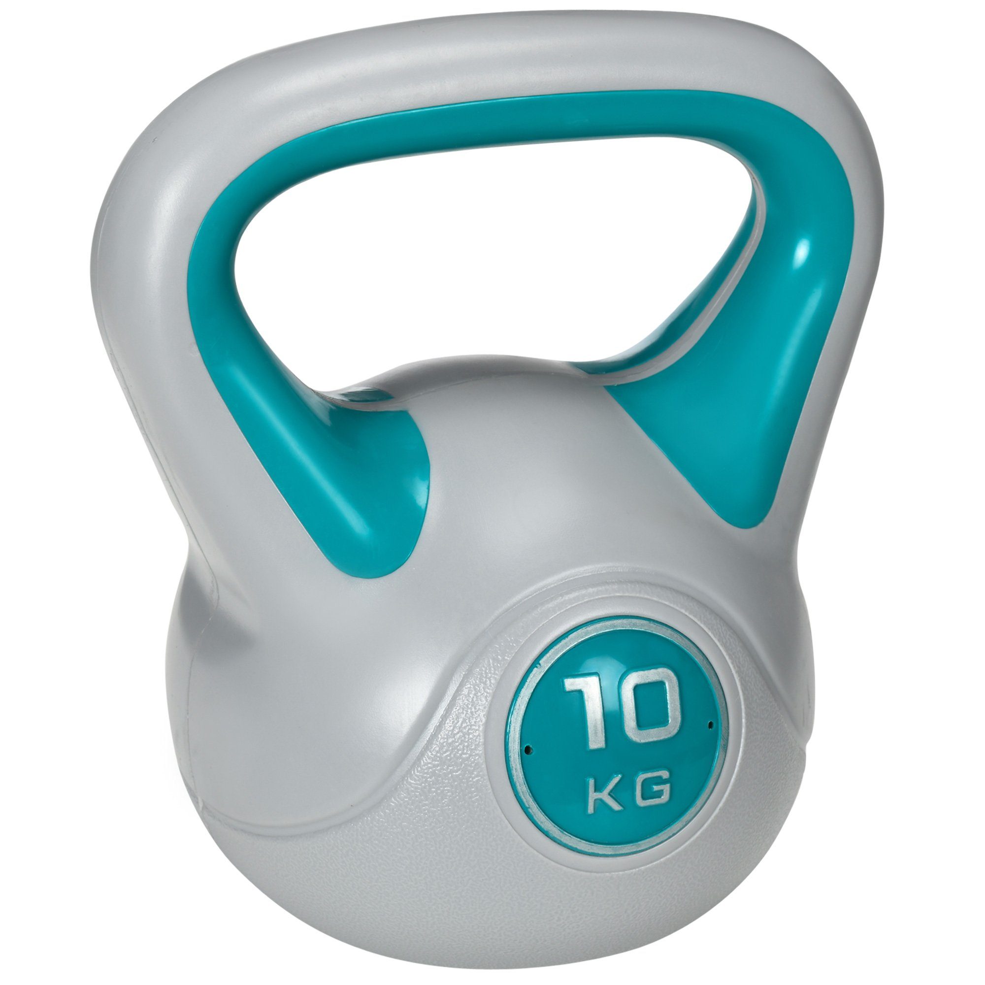 x x SPORTNOW x (Set, 1 10 Kettlebell), Kugelhantel, 26 Kettlebell Bodenschonende Kg 16 1 Schwunghantel,22 x cm,