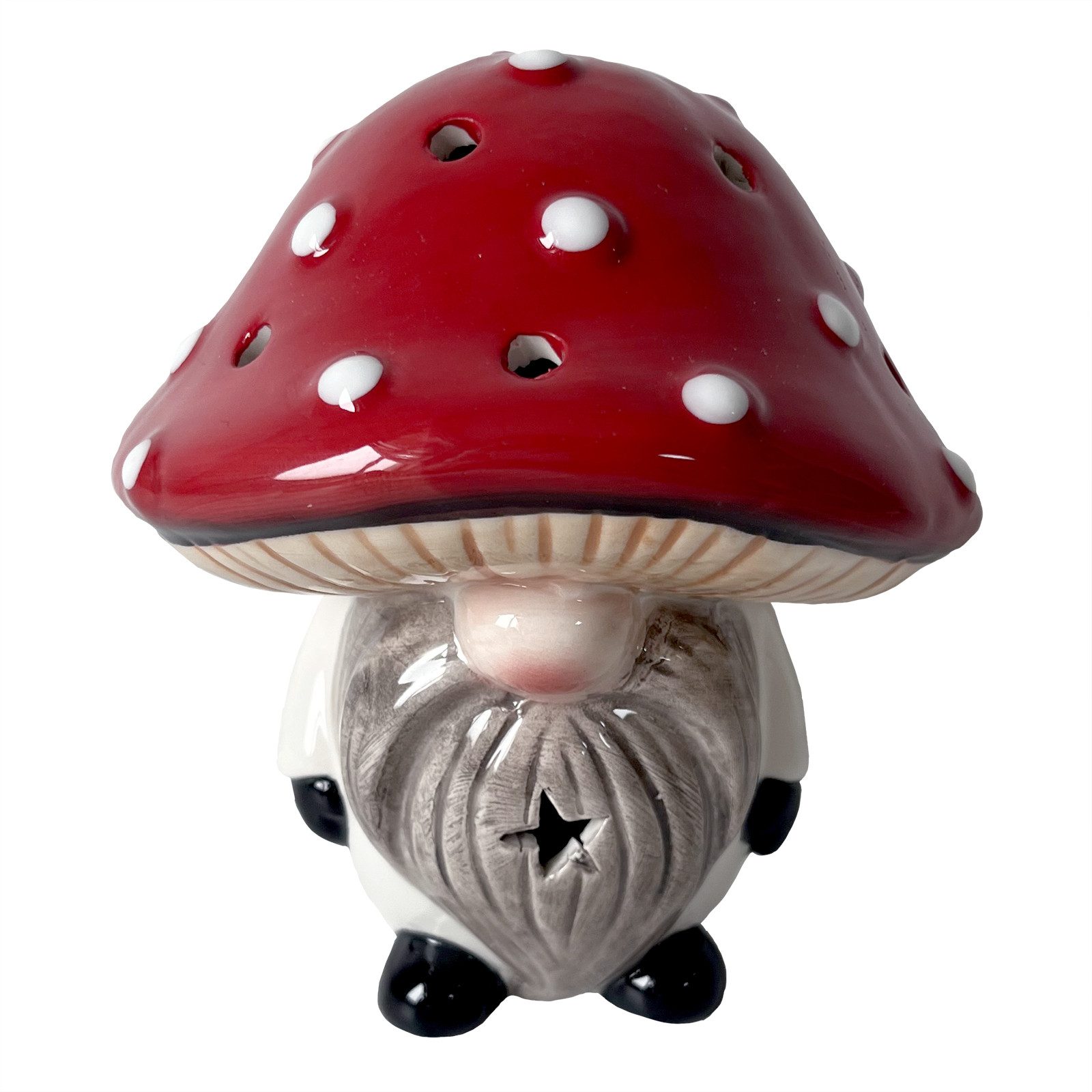 HTI-Living Weihnachtsfigur LED Wichtelmann Fliegenpilz (Stück, günstig online kaufen