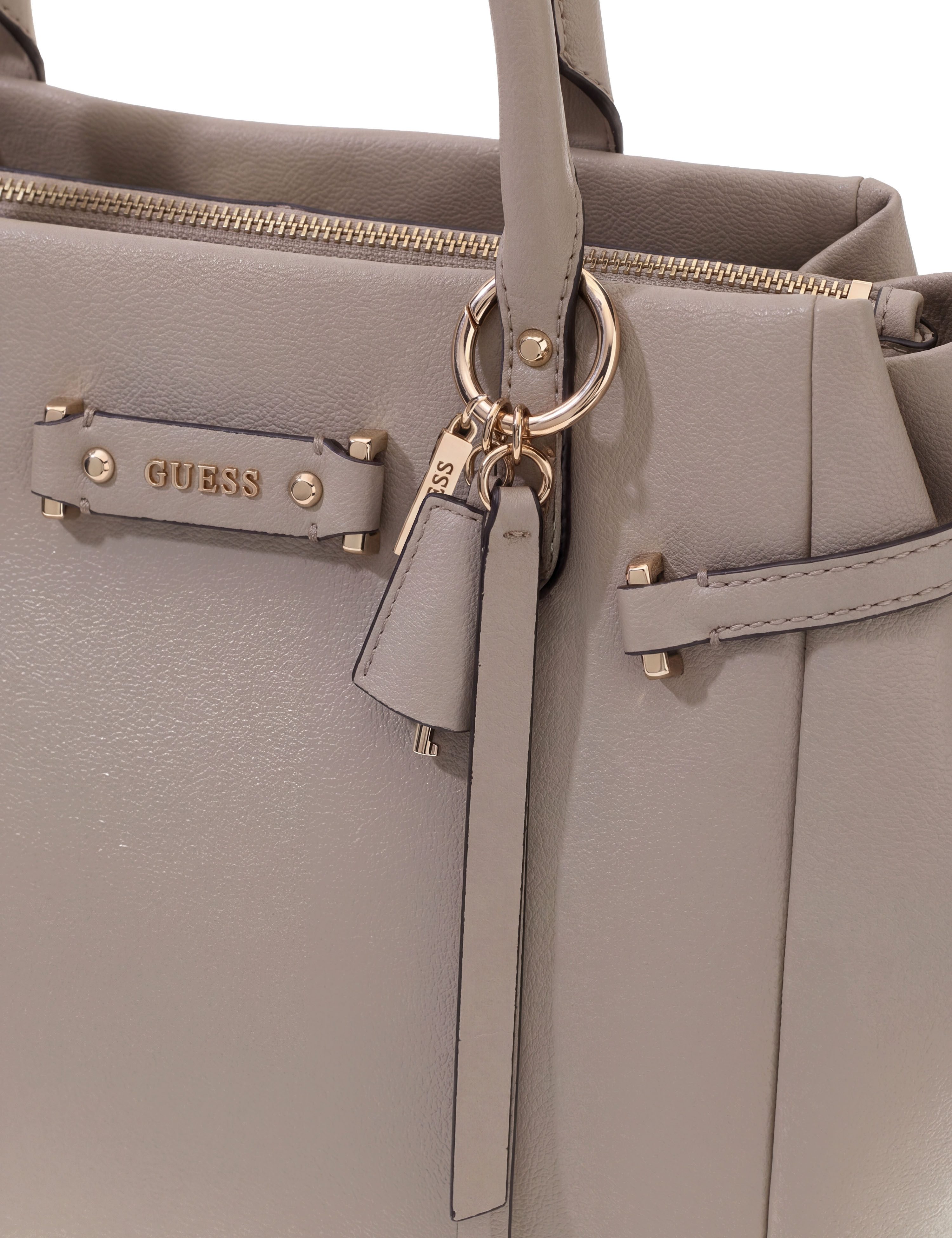 Guess Umhängetasche DOROTHY GIRLFRIEND SATCHEL (Set, Abnehmbarer Schlüsselanhänger), Damen Henkeltasche, Beuteltasche mit abnehmbarem Schlüsselanhänger – Bild 5 von 5