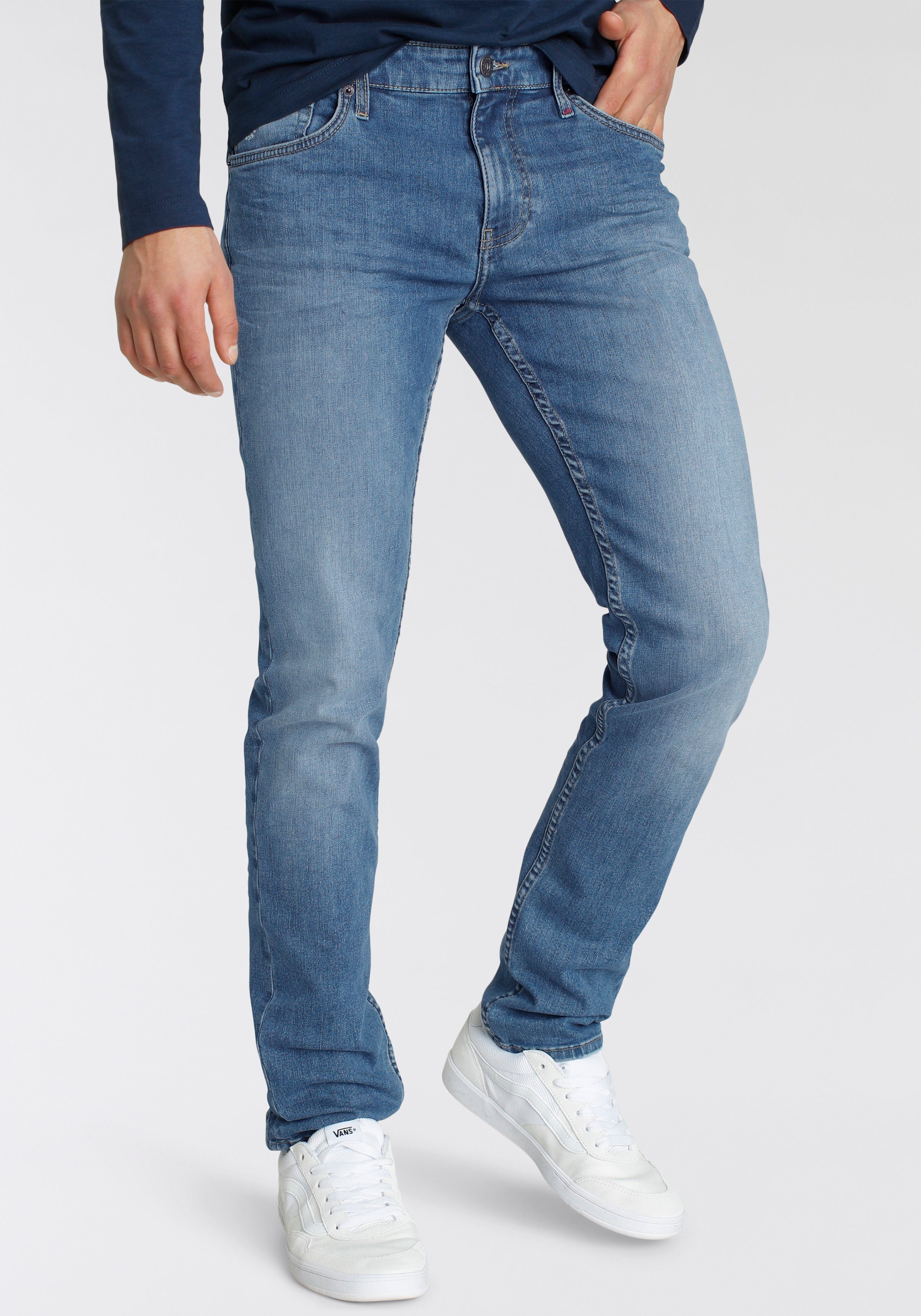 Alife & Kickin Slim-fit-Jeans JamieAK Ökologische, wassersparende  Produktion durch Ozon Wash