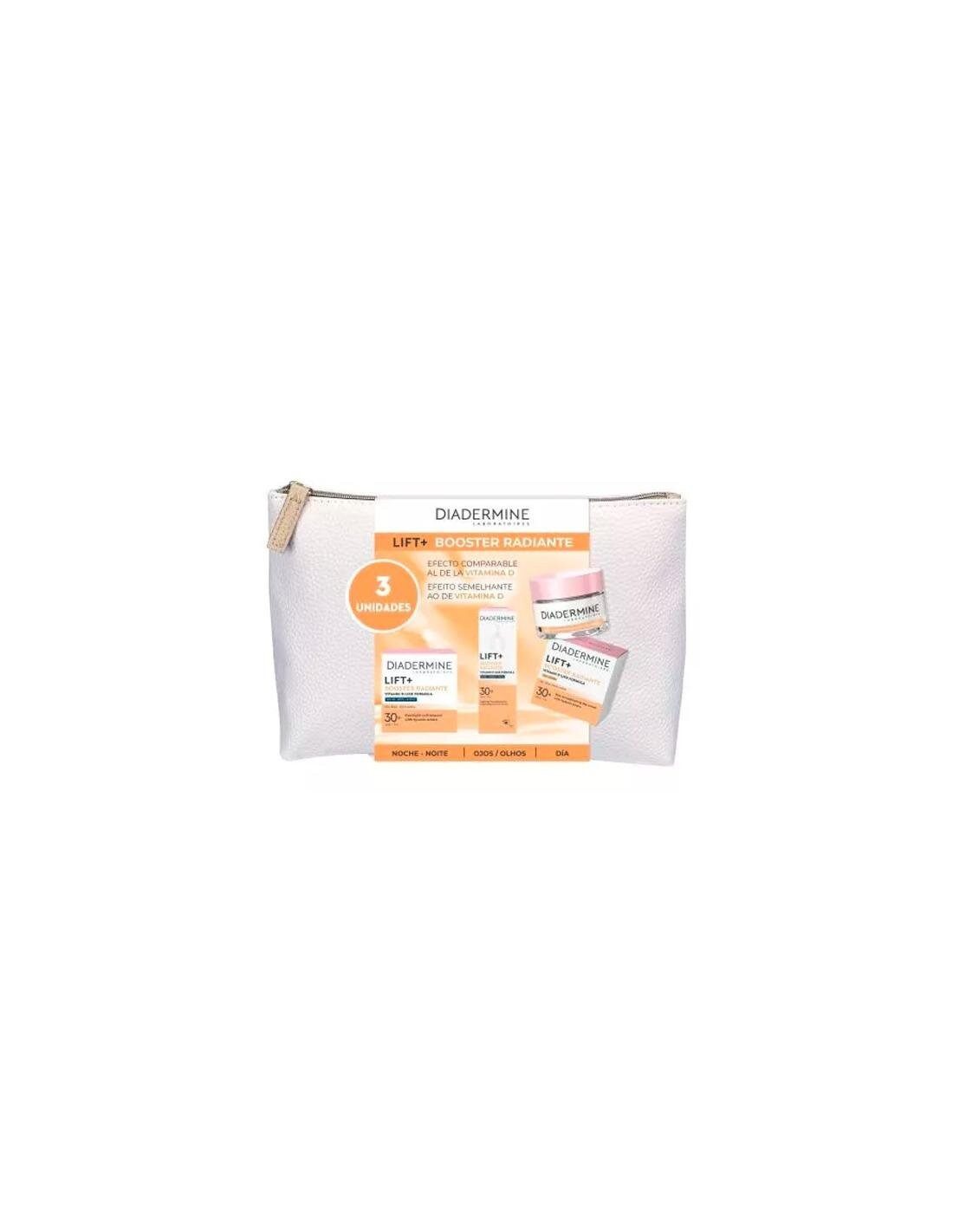 Diadermine Pflege-Geschenktasche Diadermine Lift+ Booster Kosmetiktasche mit strahlendem Vitamin D