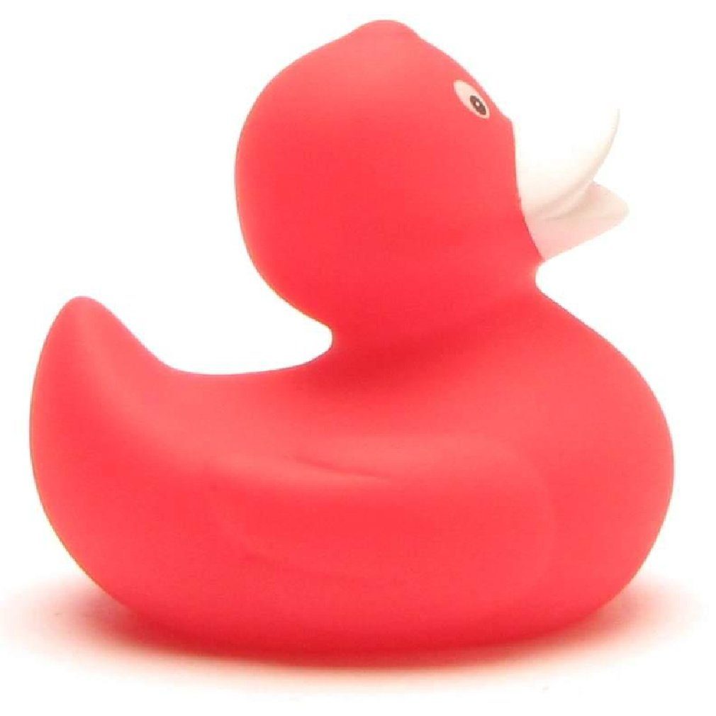 Quietscheentchen Duckshop 6 Badeente - Badespielzeug rot cm