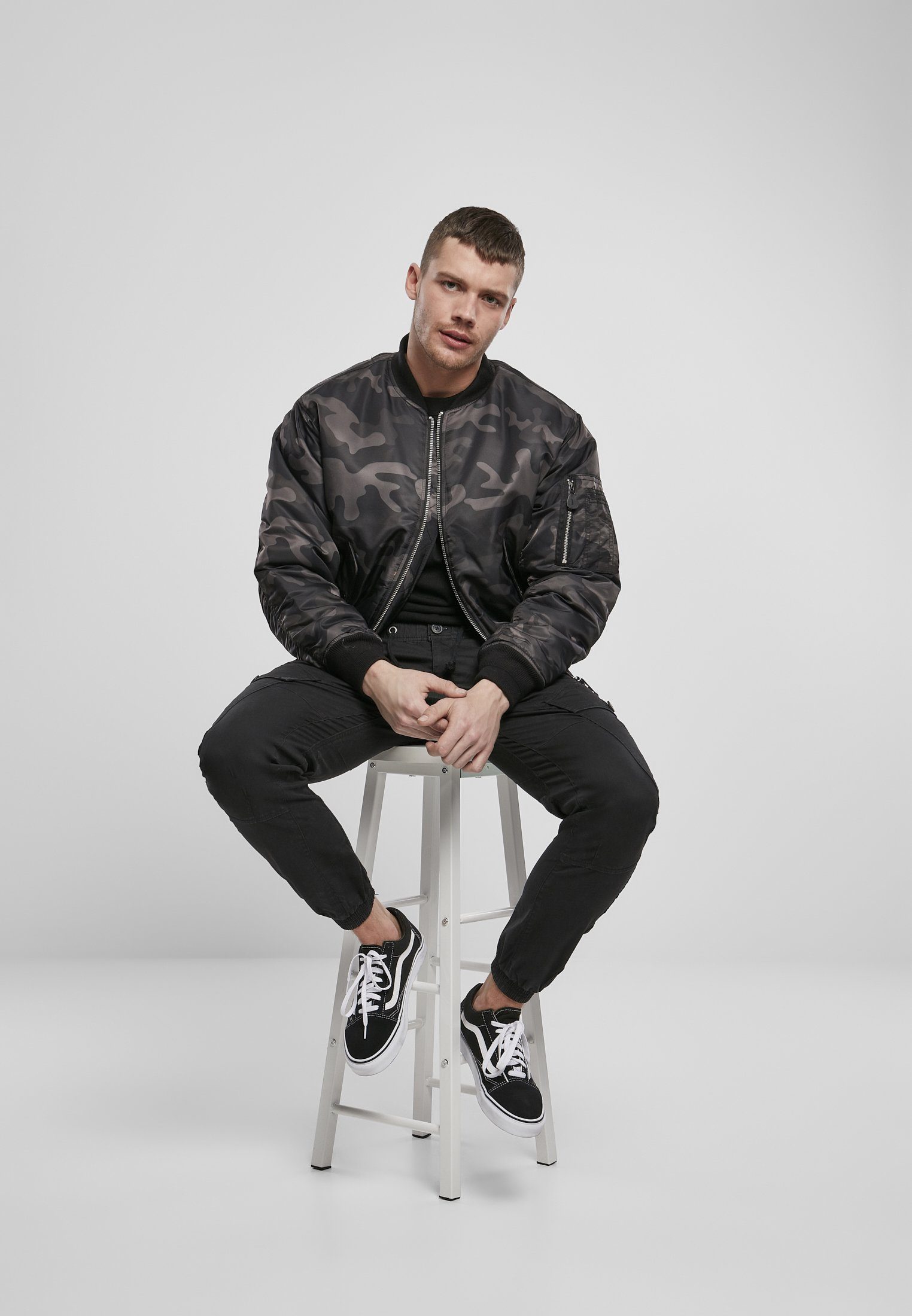 Brandit Anorak Brandit Herren MA1 Camo Bomber Jacket (1-St)