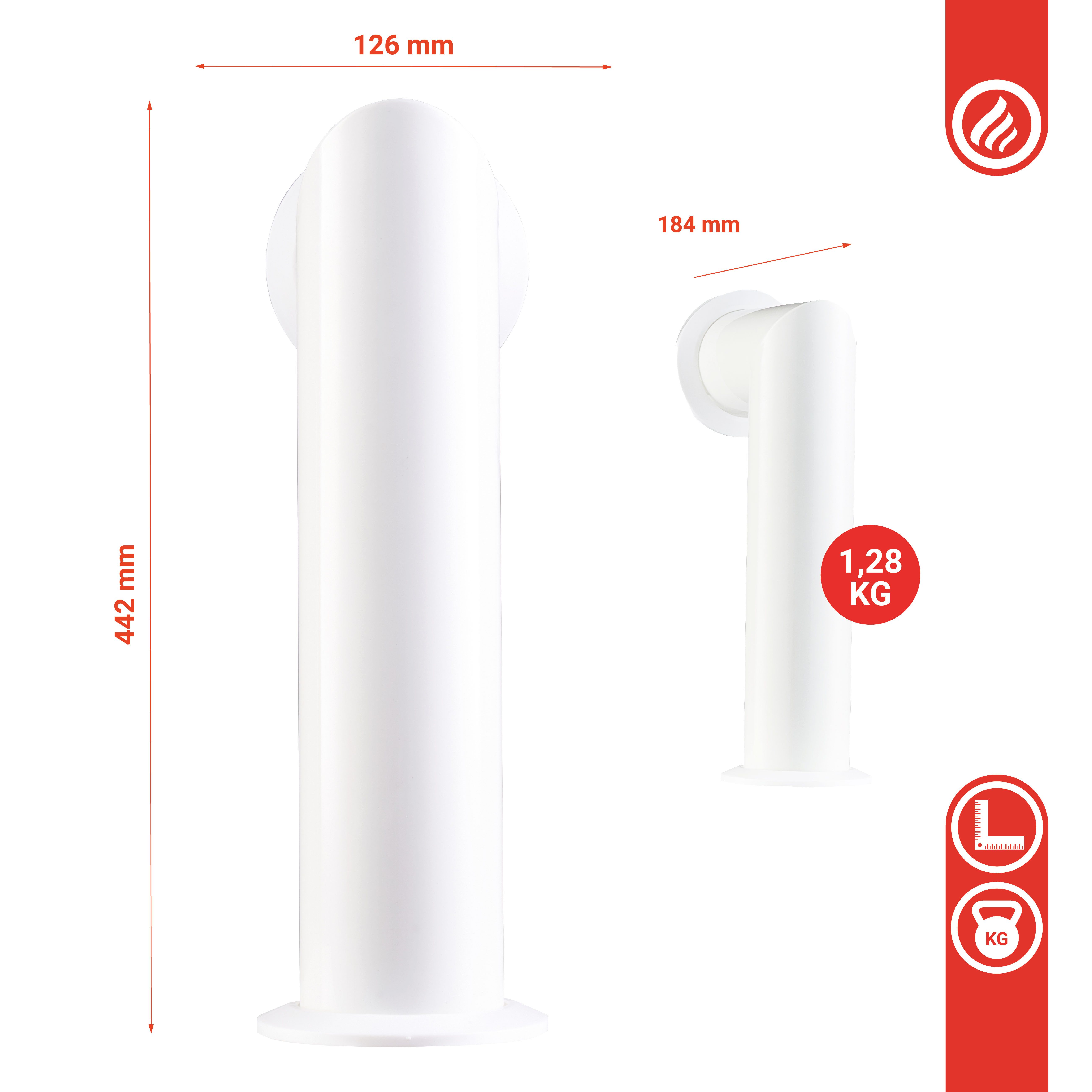 KAMINIO Ofenrohr MAX, 90,00 °, Für günstig online kaufen