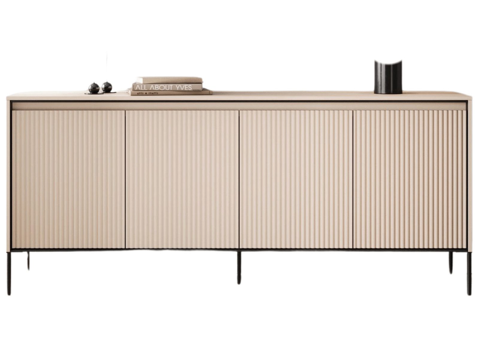 yourhouse24 Kommode TREND TR-04 mit dekorative Fräsungen und Soft-Close-Funktion