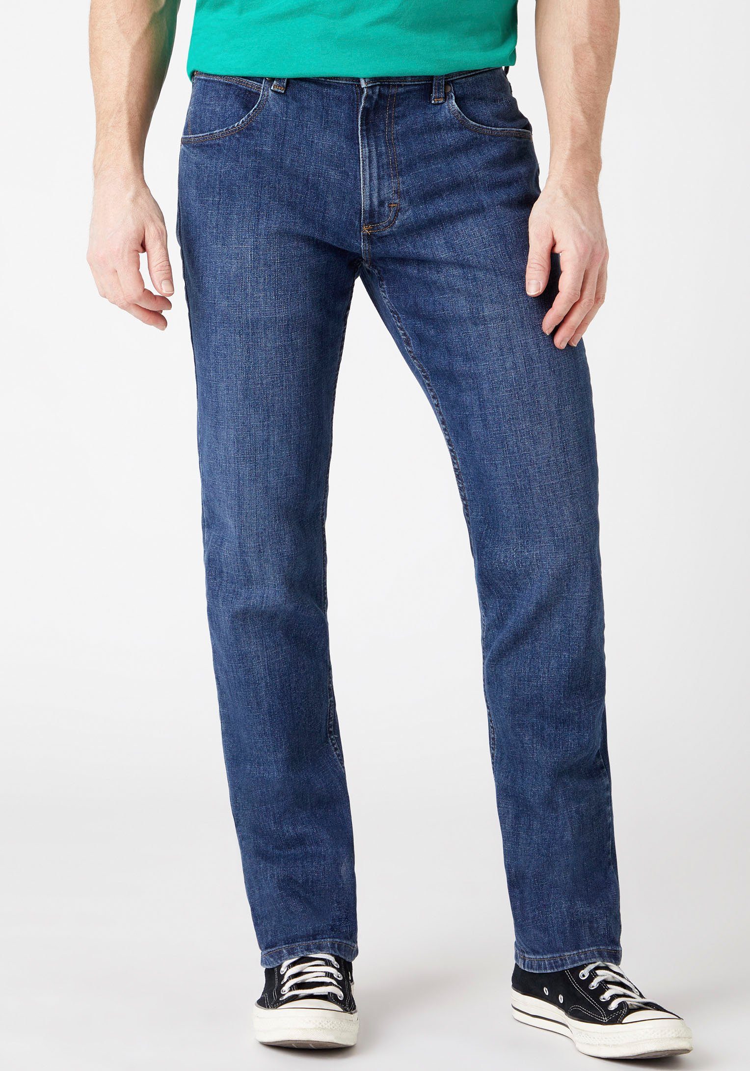 Wrangler Regular-fit-Jeans Authentic Regular dark-stone