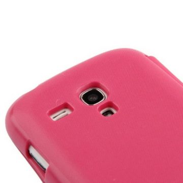 König Design Handyhülle Samsung Galaxy S3 Mini, Samsung Galaxy S3 Mini Handyhülle Backcover Rosa