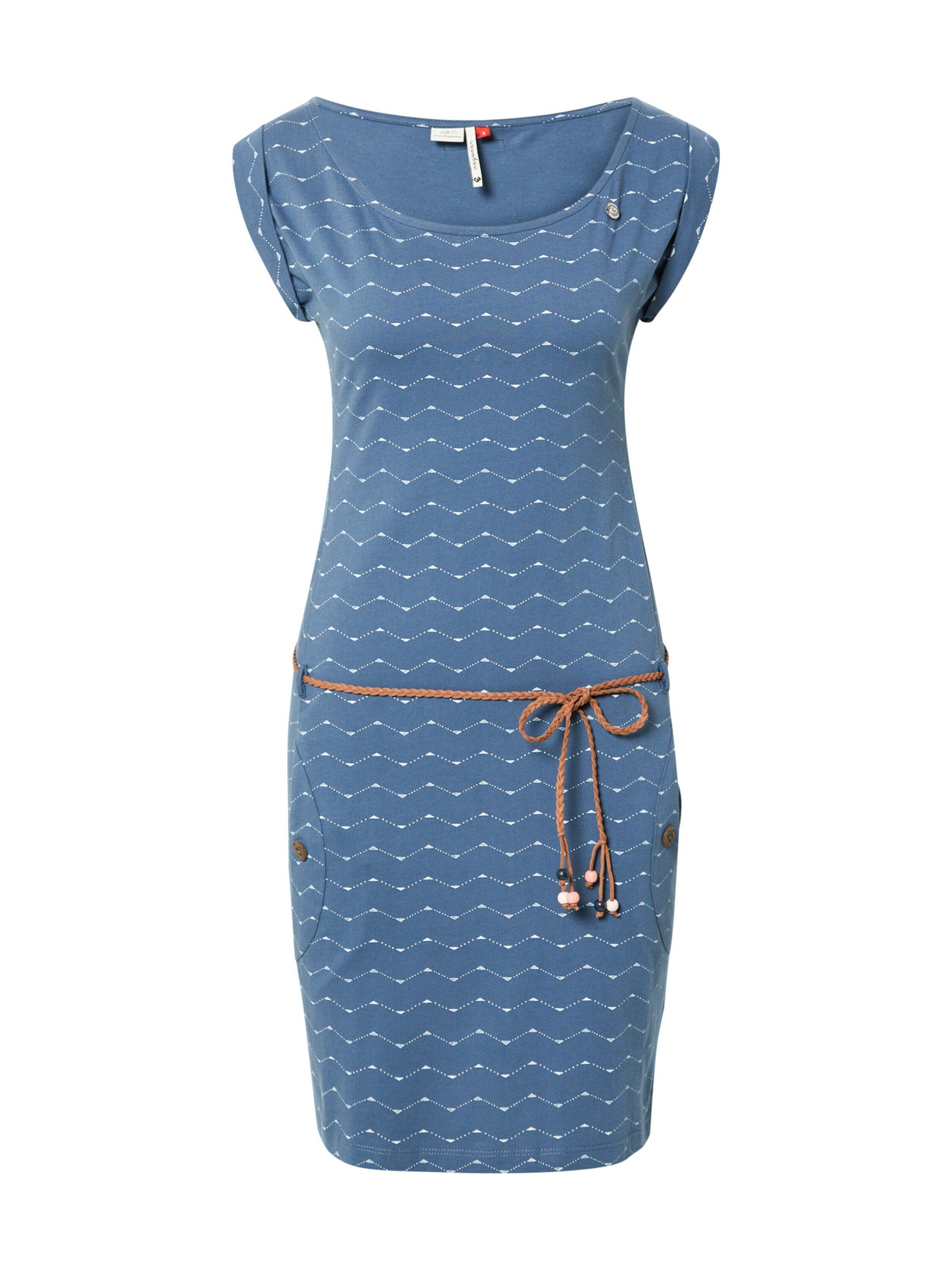 Ragwear Sommerkleid TAG (1-tlg) Patches, Plain/ohne Details, Weiteres Detail BLUE