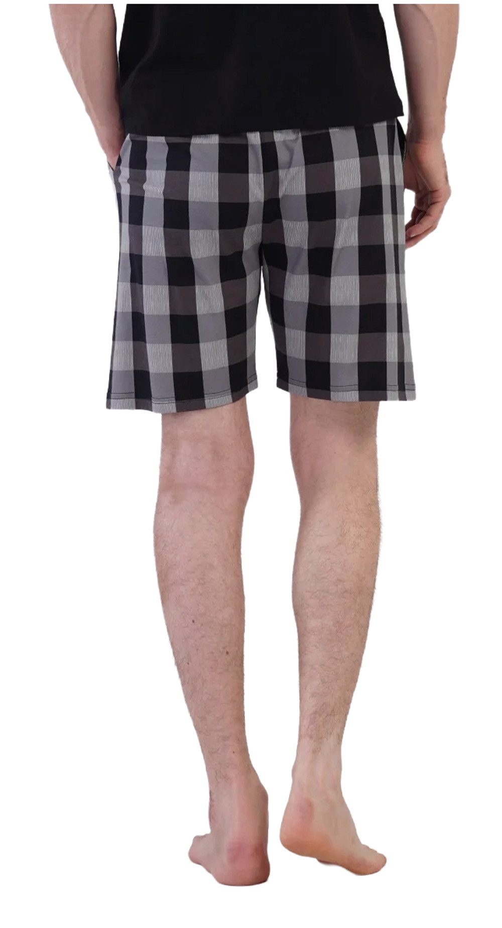 Vienetta Pyjamashorts Man (1-tlg., 1-teilig) Herren Schlafhose kurz Shorts günstig online kaufen