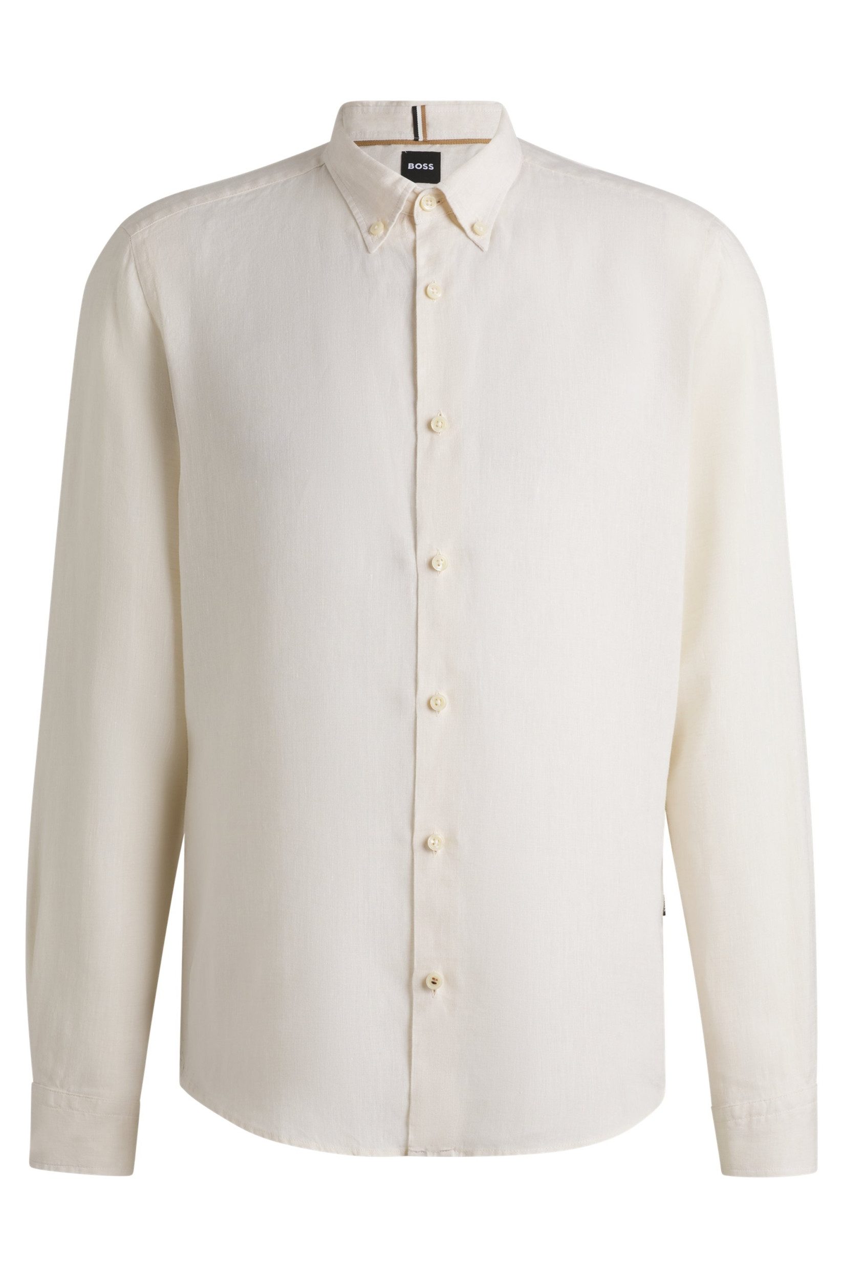 Langarmhemd Regular-Fit Button-Down-Hemd