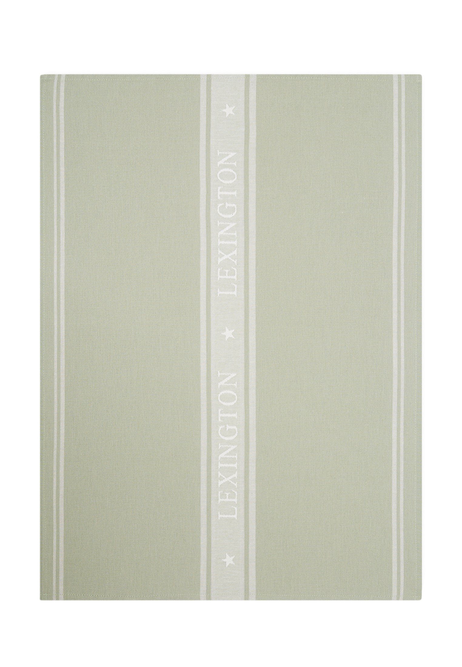 Lexington Geschirrtuch Icons Cotton Jacquard Star sage green/white | Geschirrtücher