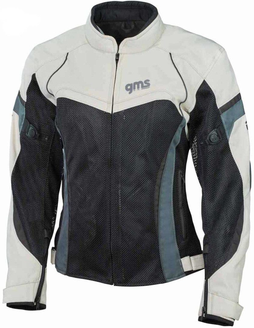 gms Motorradjacke GMS Tara Mesh Damen Motorrad Textiljacke herausnehmbares Innenfutter