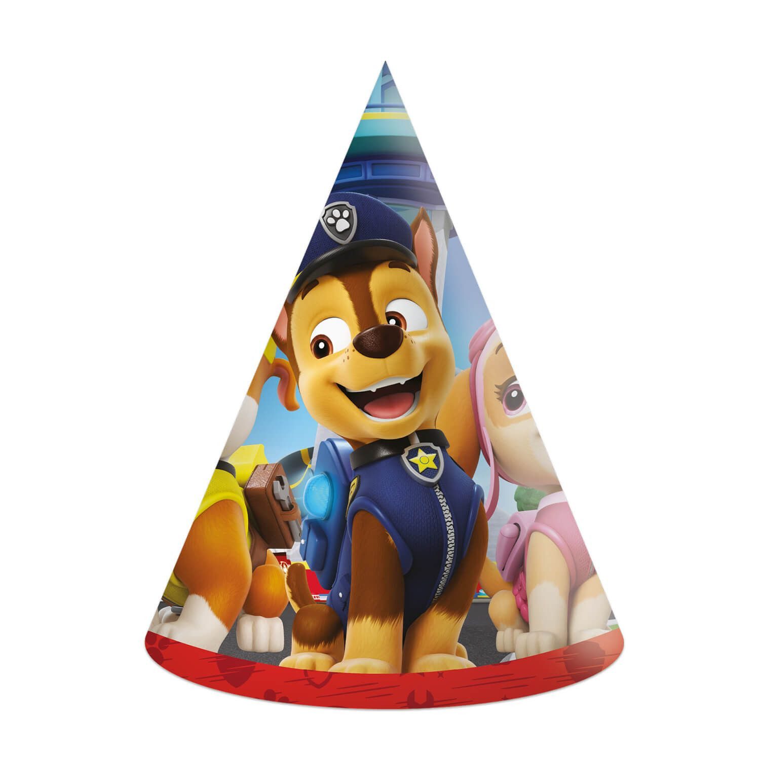 Procos Hängedekoration Partyhüte Paw Patrol, 6 Stück FSC