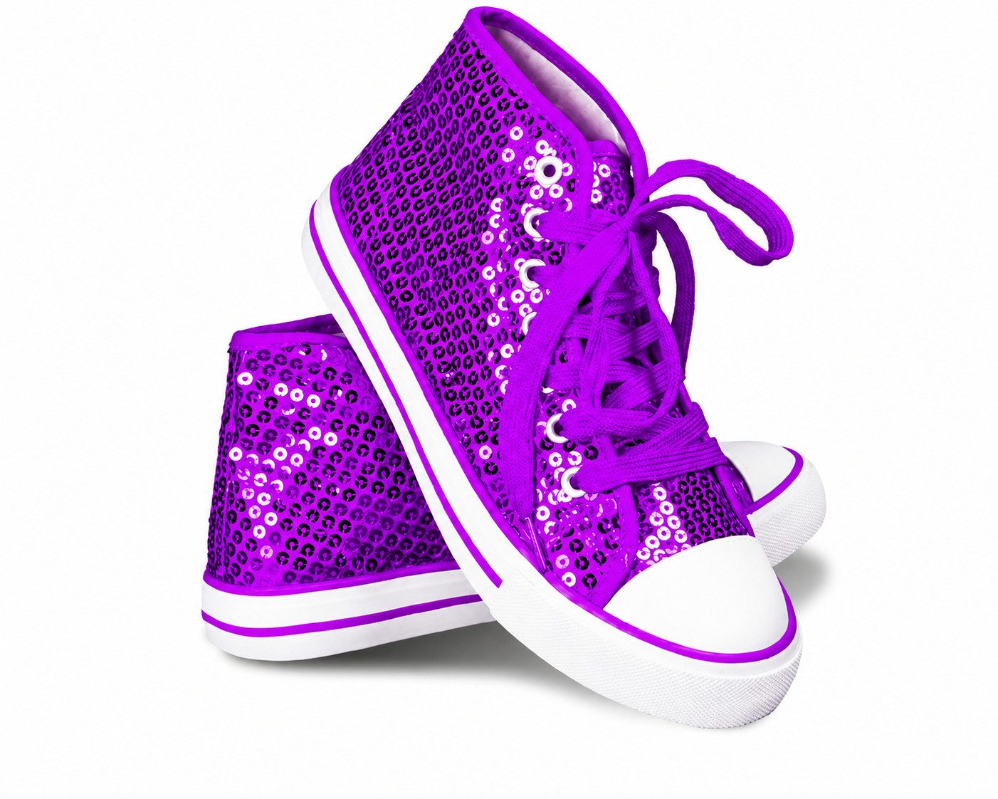 Sprint Sport Schnürschuh (1 Paar, 1 Paar) Pailletten