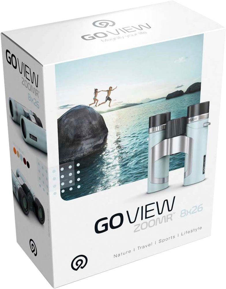 GoView ZOOMR 8x26 Fernglas miami blue