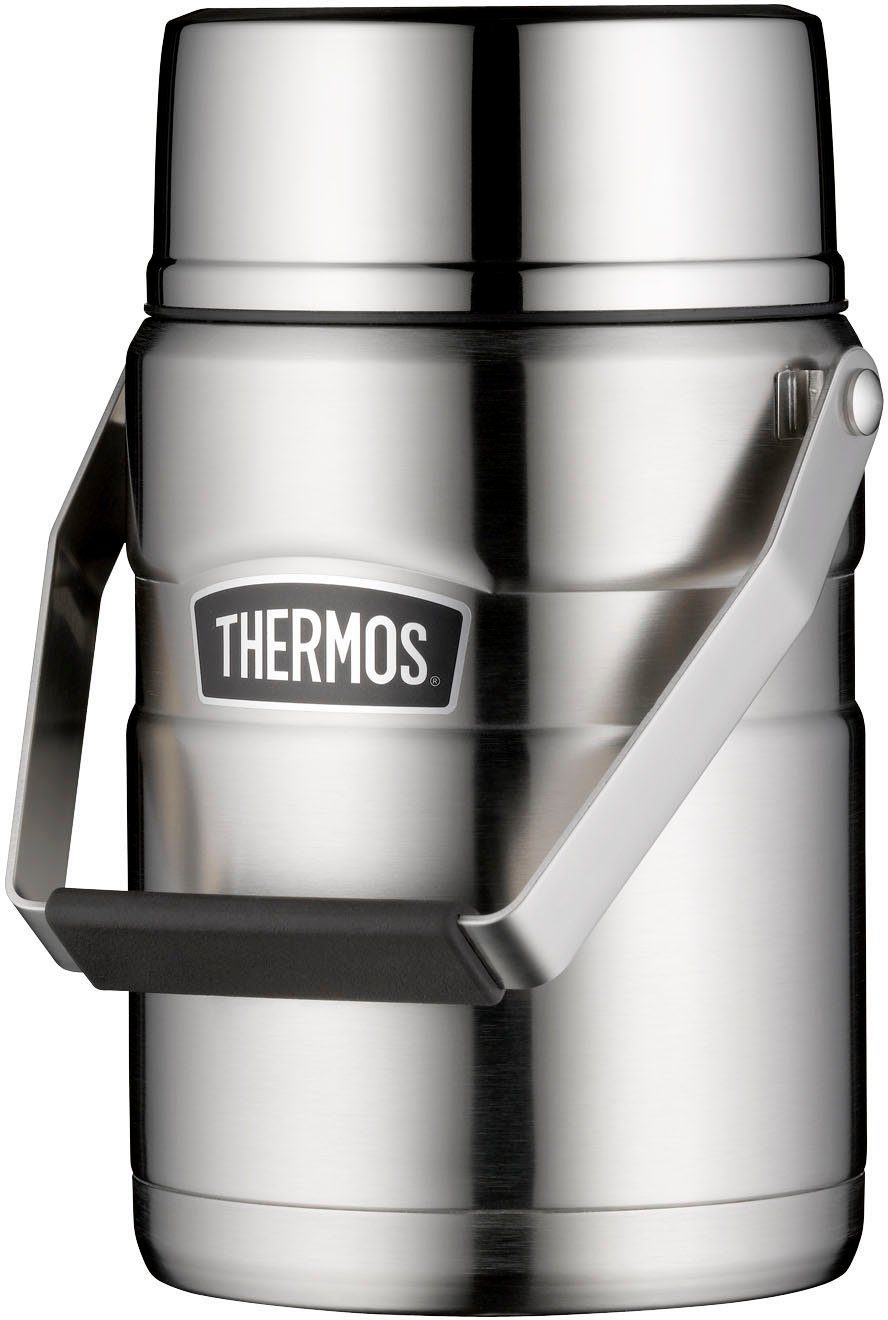 King, Edelstahl, 1,2 THERMOS Thermobehälter Liter Stainless (1-tlg),