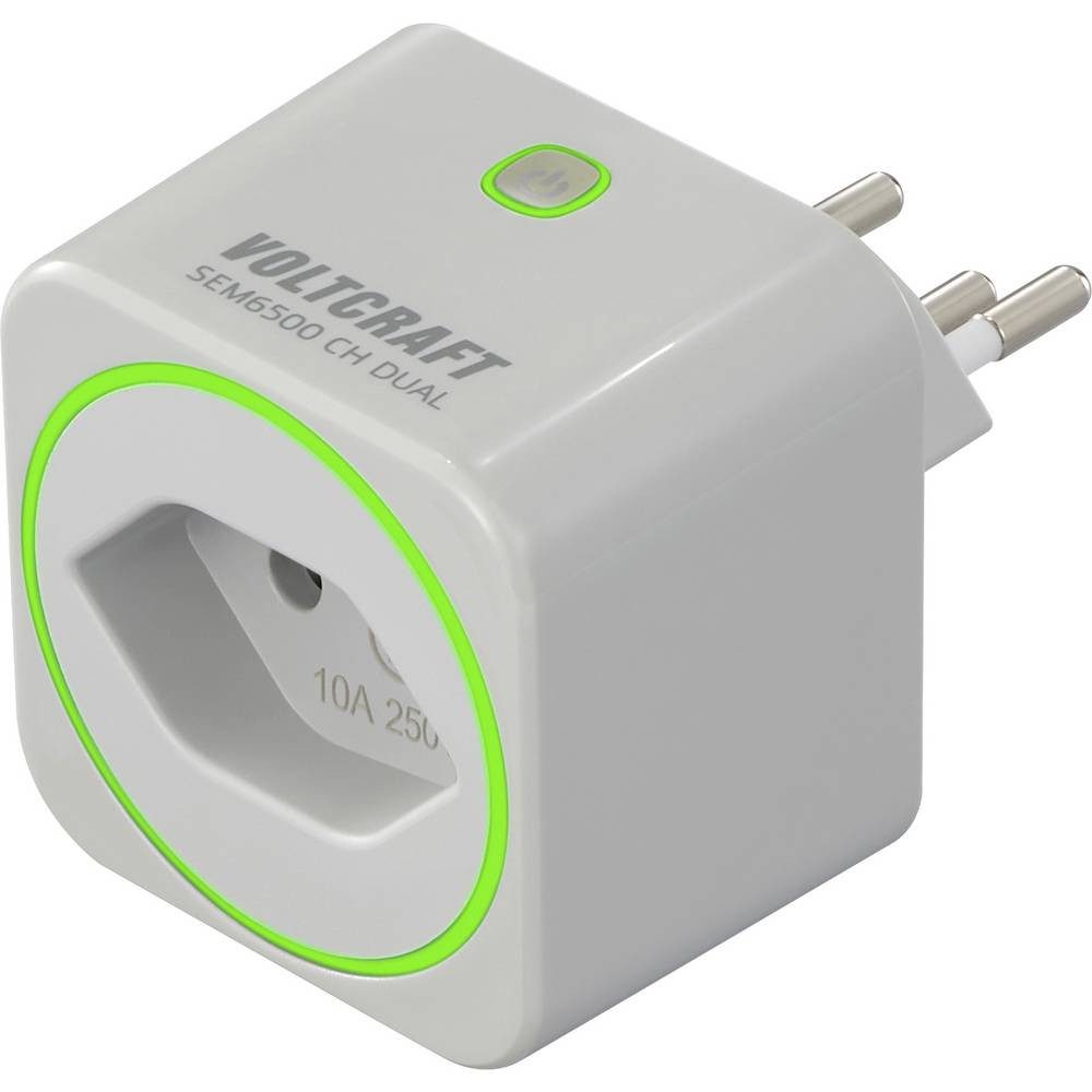 VOLTCRAFT Energiekostenmessgerät SEM6500 CH WiFi Energiekosten-Messgerät DUAL SEM6500 CH DUAL