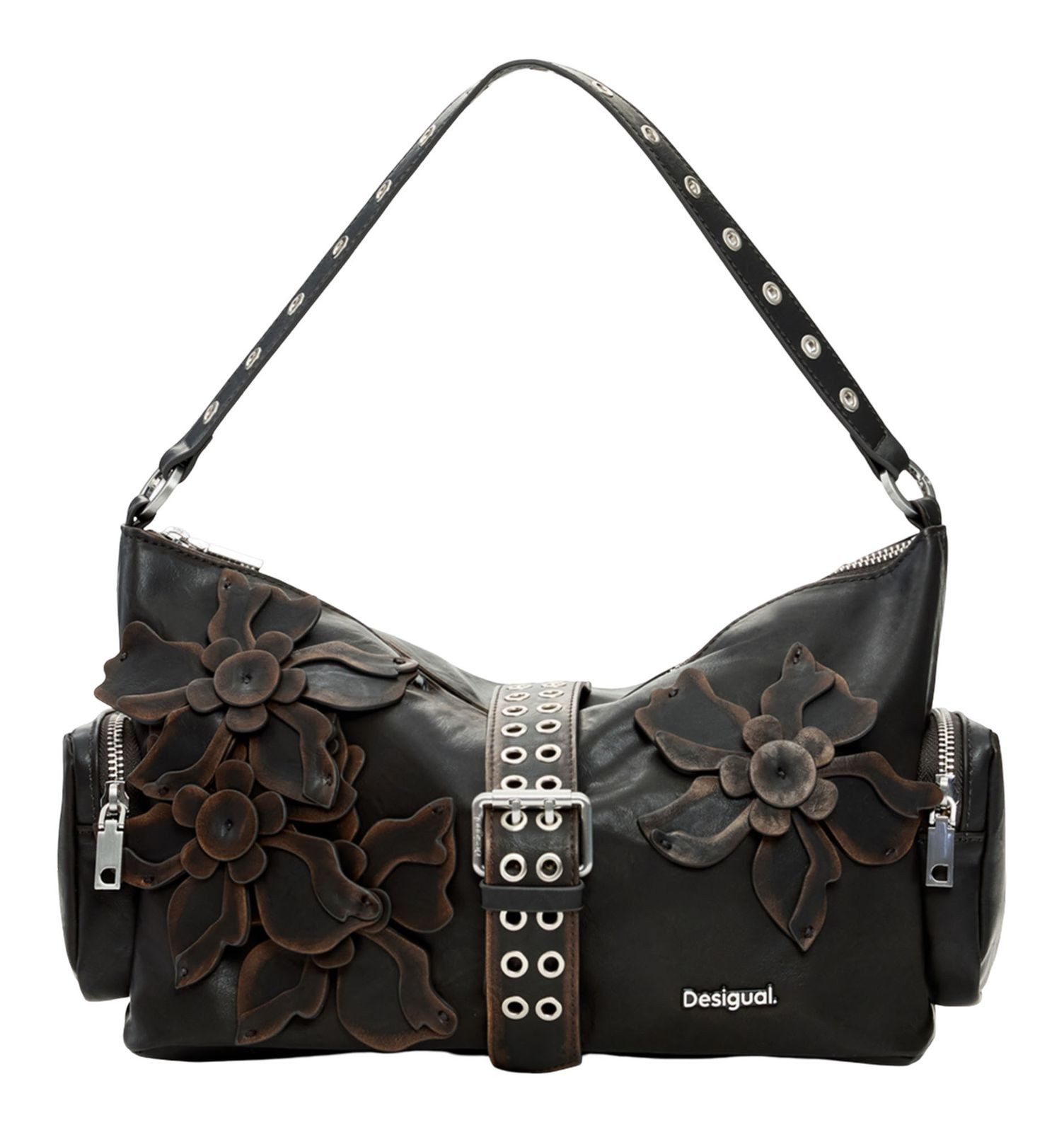 Desigual Schultertasche Curio Choco Hand Bag