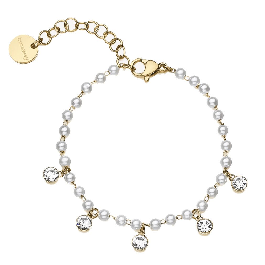 Brosway Armband Chant BAH88 Perle vergoldetes Armband