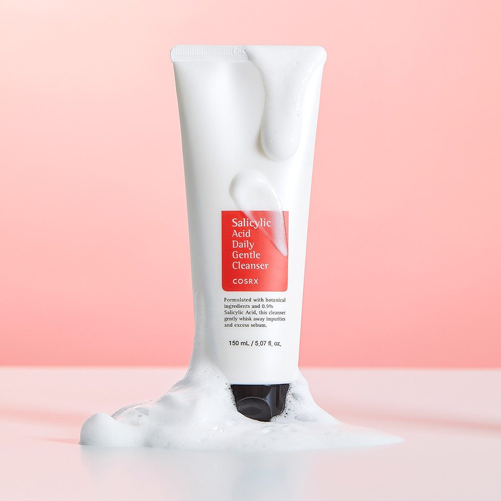 Cosrx Gesichtsreinigungsgel SALICYLIC ACID DAILY GENTLE CLEANSER, mildes Salicylsäure Waschpeeling