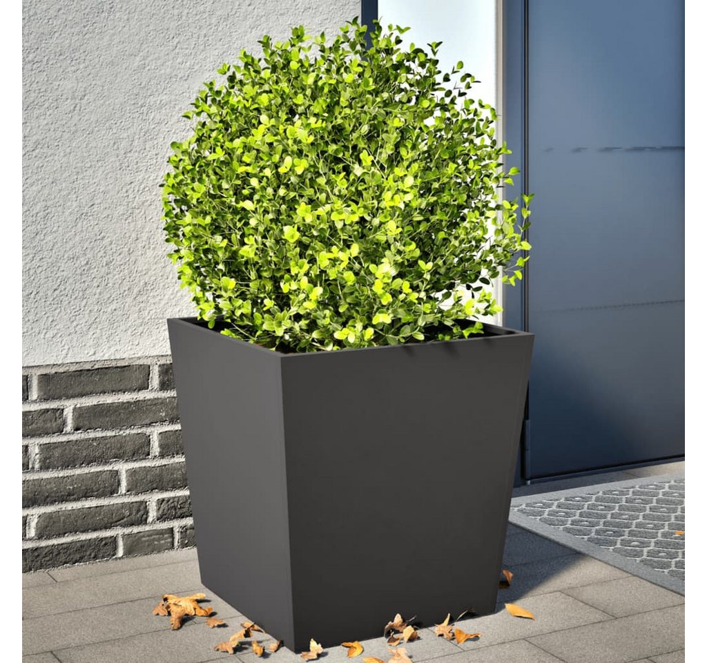 Thumbnail - vidaXL Pflanzkübel Pflanzkübel Blumenkübel Pflanzcontainer Pflanzgefäße 2 Stk Schwarz 50x