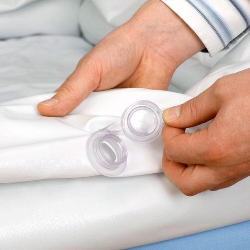 DocMed Badewanne Aufblasbare Bett-Badewanne mit Praktischem Wasserablaufsystem, (Leichtes Positionieren und Aufblasen), Körperpflege im Bett ohne Umlagern