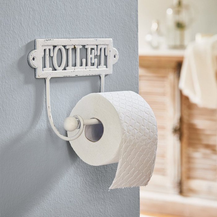 Mirabeau Toilettenpapierhalter Toilettenpapierhalter Miramas antikweiß