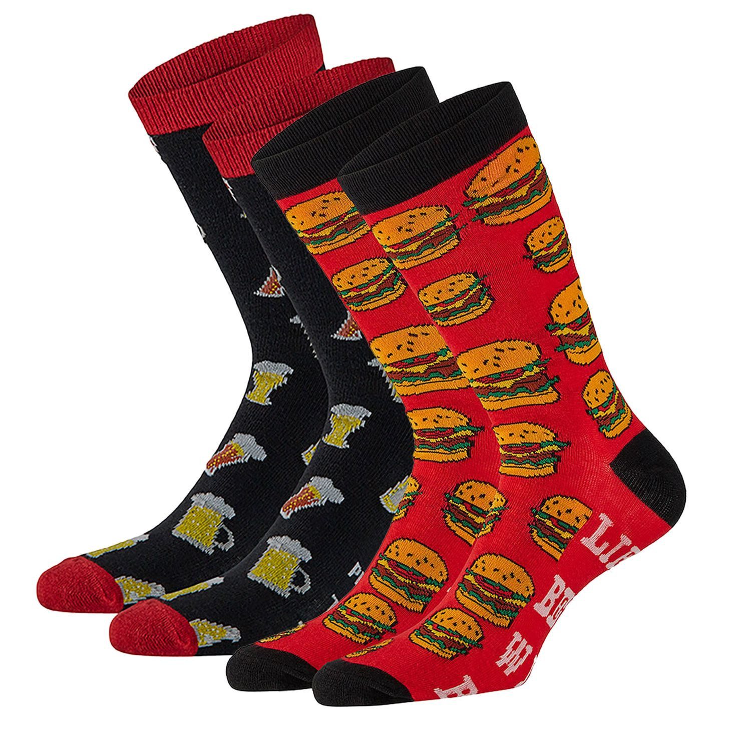 Apollo Socken FAST FOOD in origineller günstig online kaufen