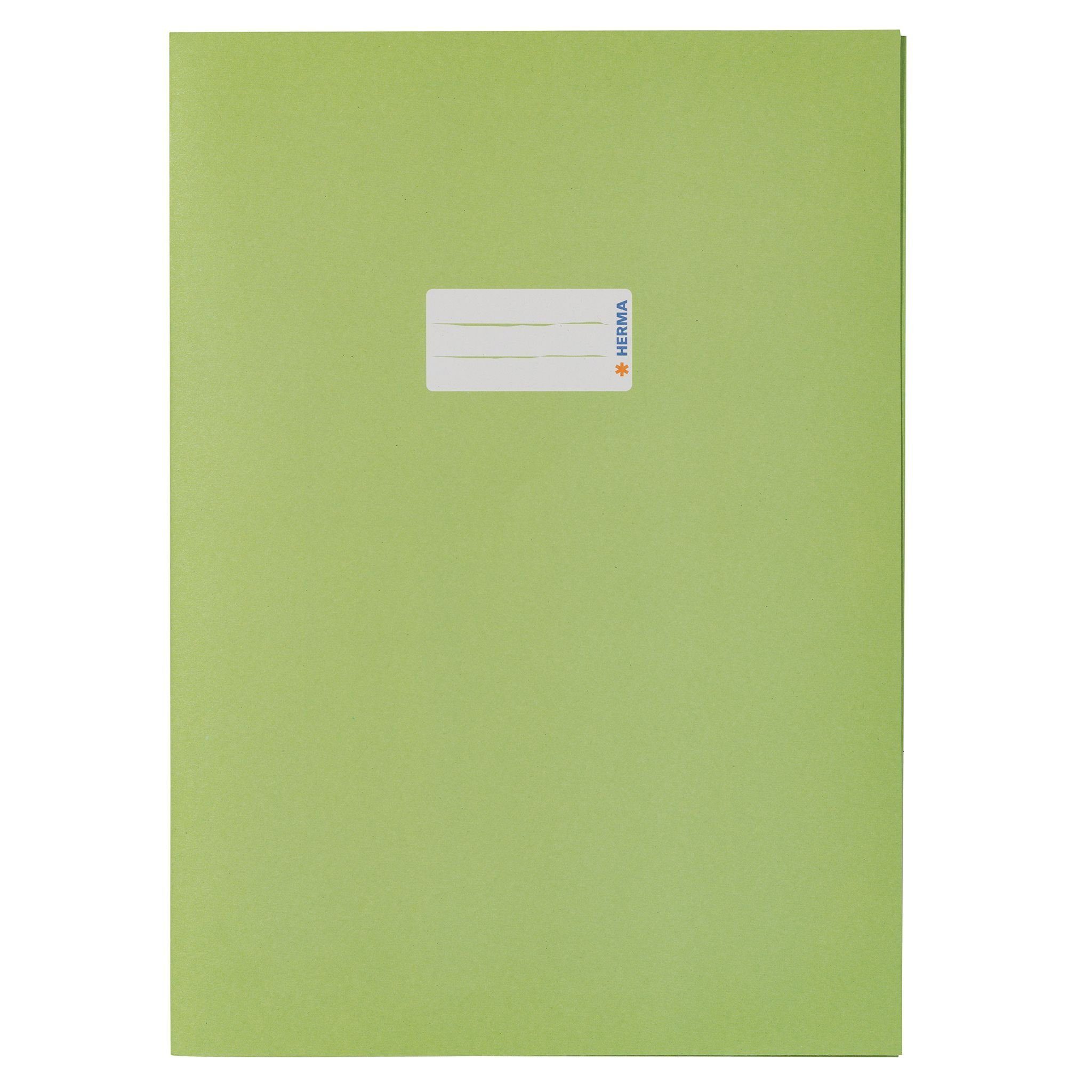 HERMA DIN A4, grasgrün aus Papier, Druckerpapier Heftschoner, HERMA