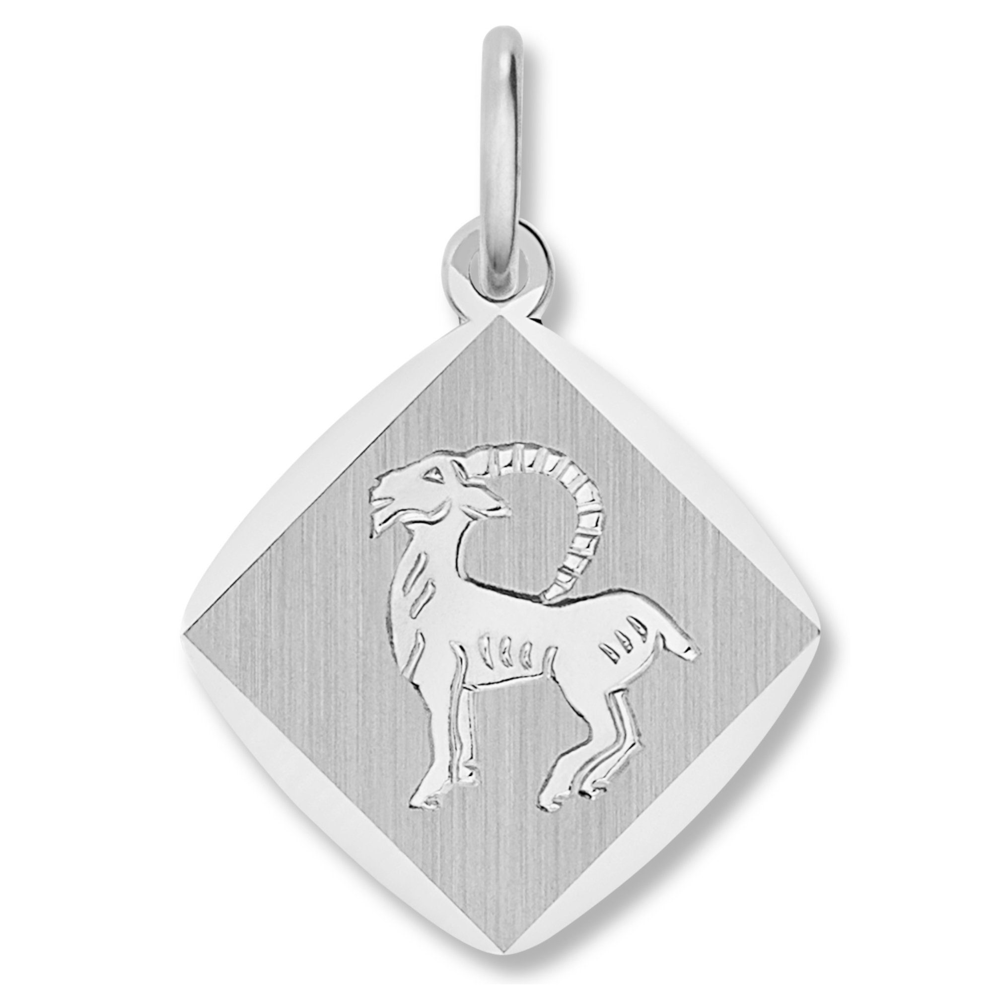 ONE ELEMENT Sternzeichenanhänger Steinbock Sternzeichen Anhänger aus 925 Silber, Damen Silber Schmuck Steinbock