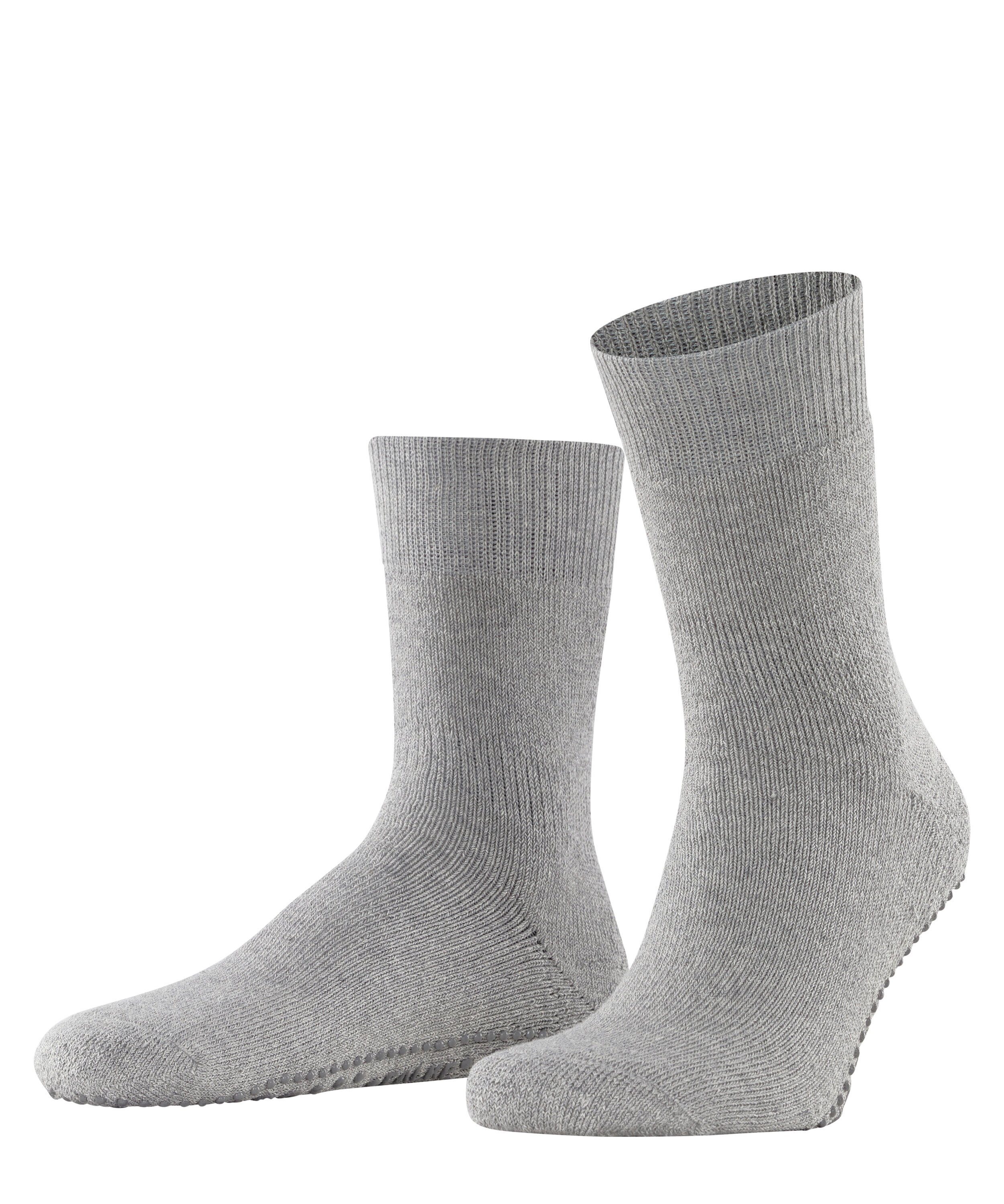 (1-Paar) grey light FALKE Socken (3400) Homepads