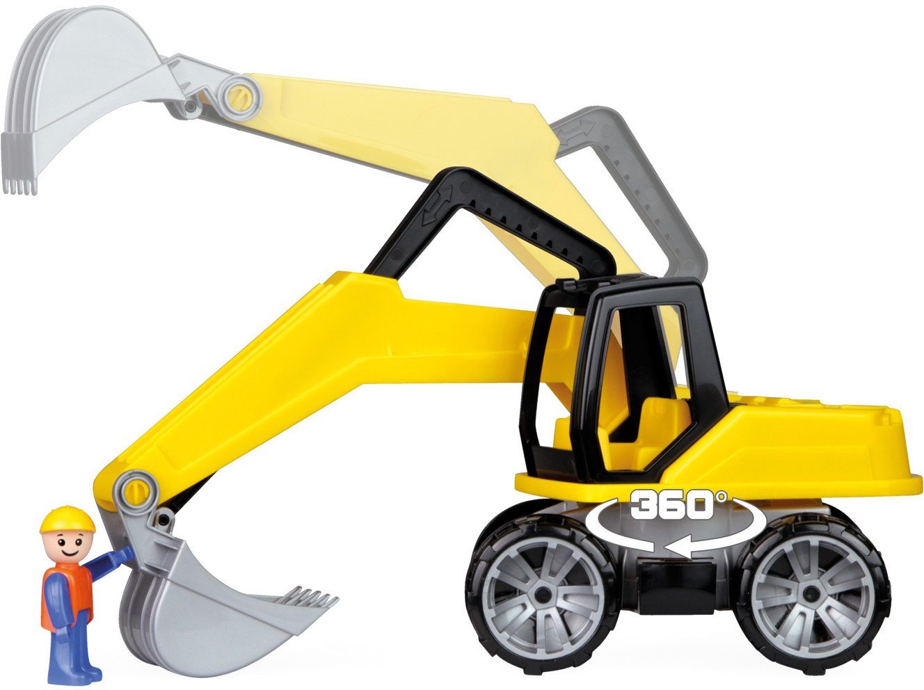 Lena® Spielzeug-Bagger TRUXX, mit bew. Baggerarm und verriegelbarem Fahrges günstig online kaufen