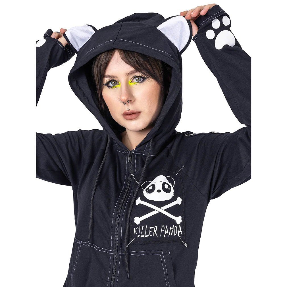 Killer Panda Kapuzensweatshirt Kapuzenjacke KP Void Hood Cute Kawaii Anime Manga Bear
