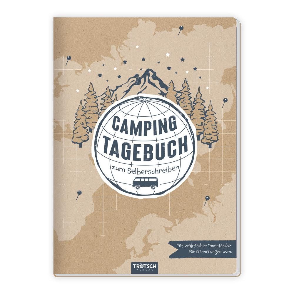 Trötsch Verlag Notizbuch Trötsch Camping Tagebuch