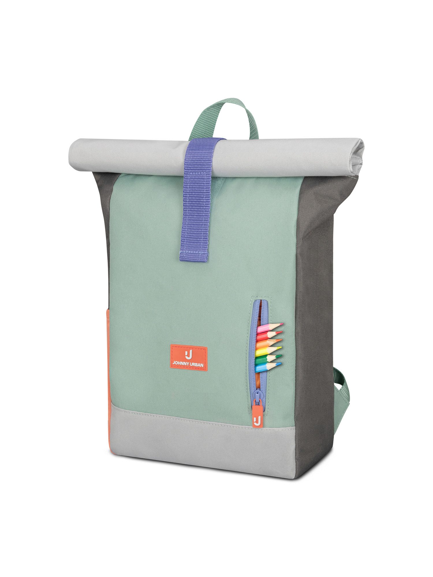 Johnny Urban Kinderrucksack Aaron Junior Rucksack Kinder Mädchen Jungen, Weiche Polsterung, Recyceltes Material, Wasserabweisend