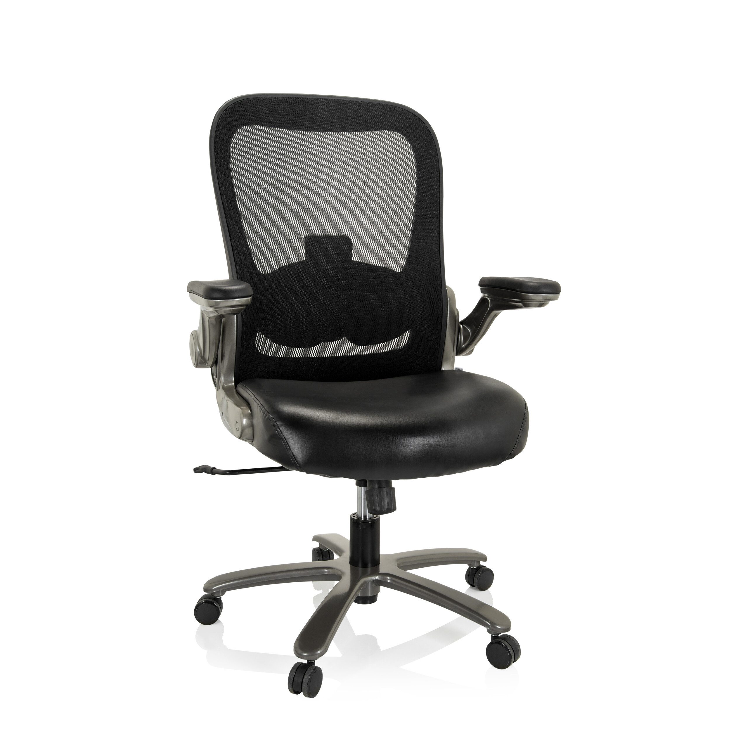 hjh OFFICE Drehstuhl XXL Drehstuhl Instructor T I Kunstleder/Netzstoff (1 St), XXL Chefsessel Bürostuhl ergonomisch