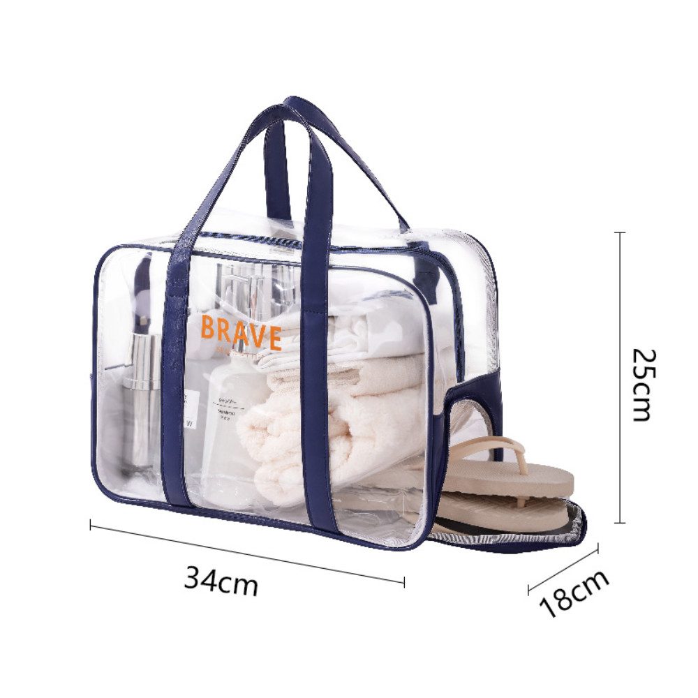 Blusmart Strandtasche Transparente, wasserdichte Strandtasche aus günstig online kaufen