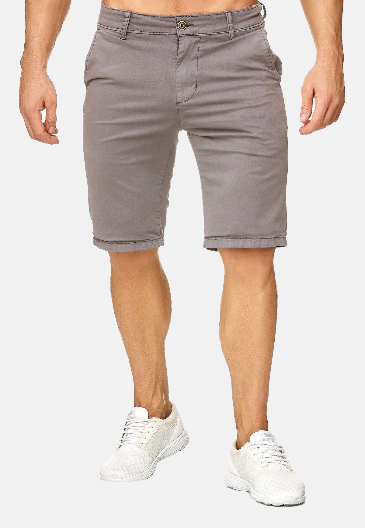Max Men Chinoshorts Capri 3/4 Stretch (1-tlg) AFFLECK